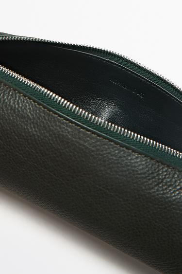 Nappa leather zip pouch — BOTTLE 5