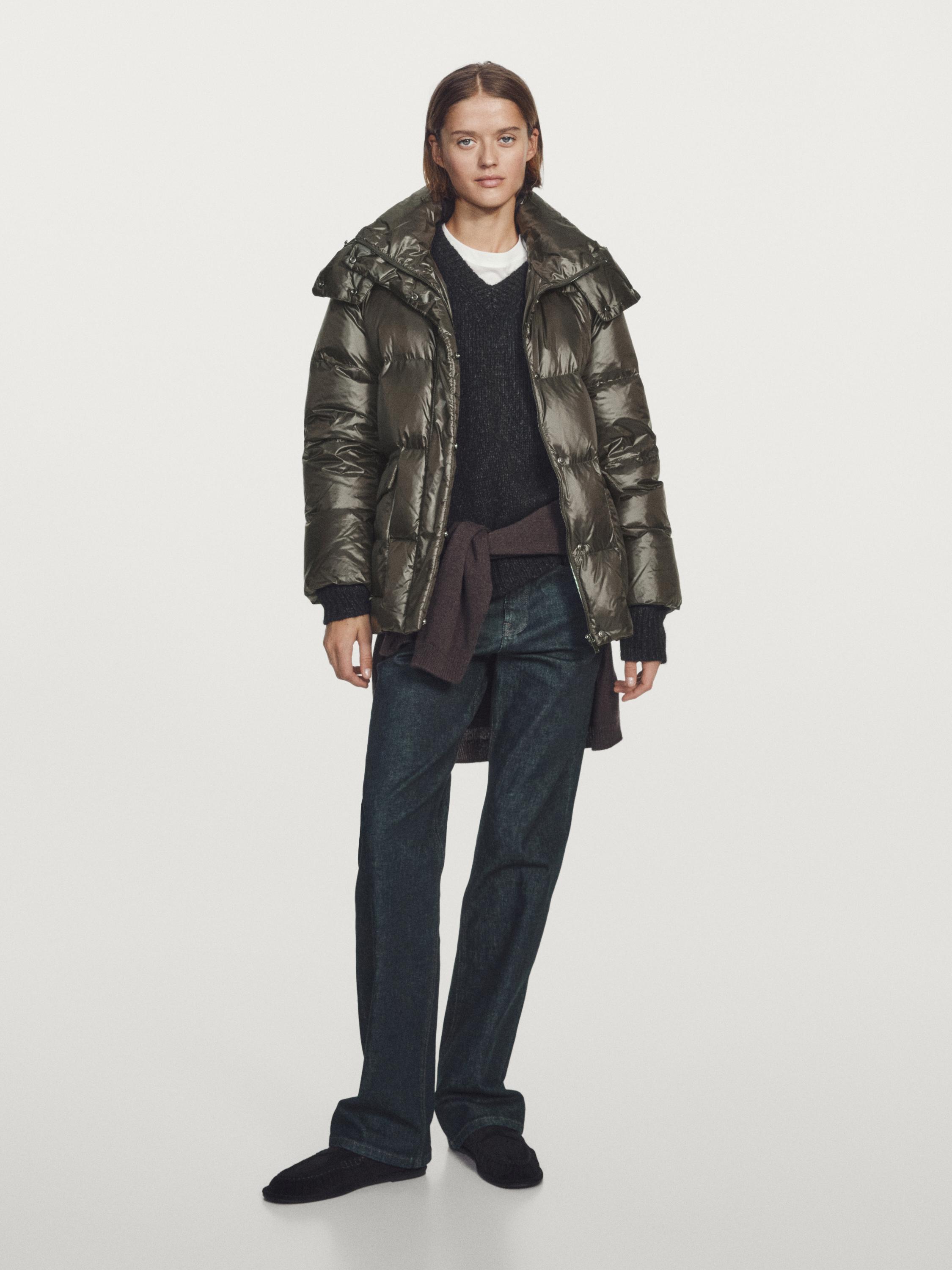 Piumino lucido water repellent