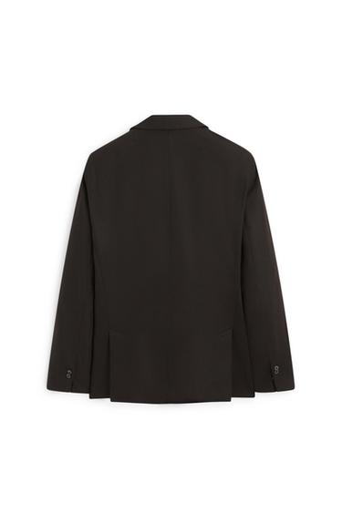 Wool blend flannel suit blazer - LIMITED EDITION — BROWN 7