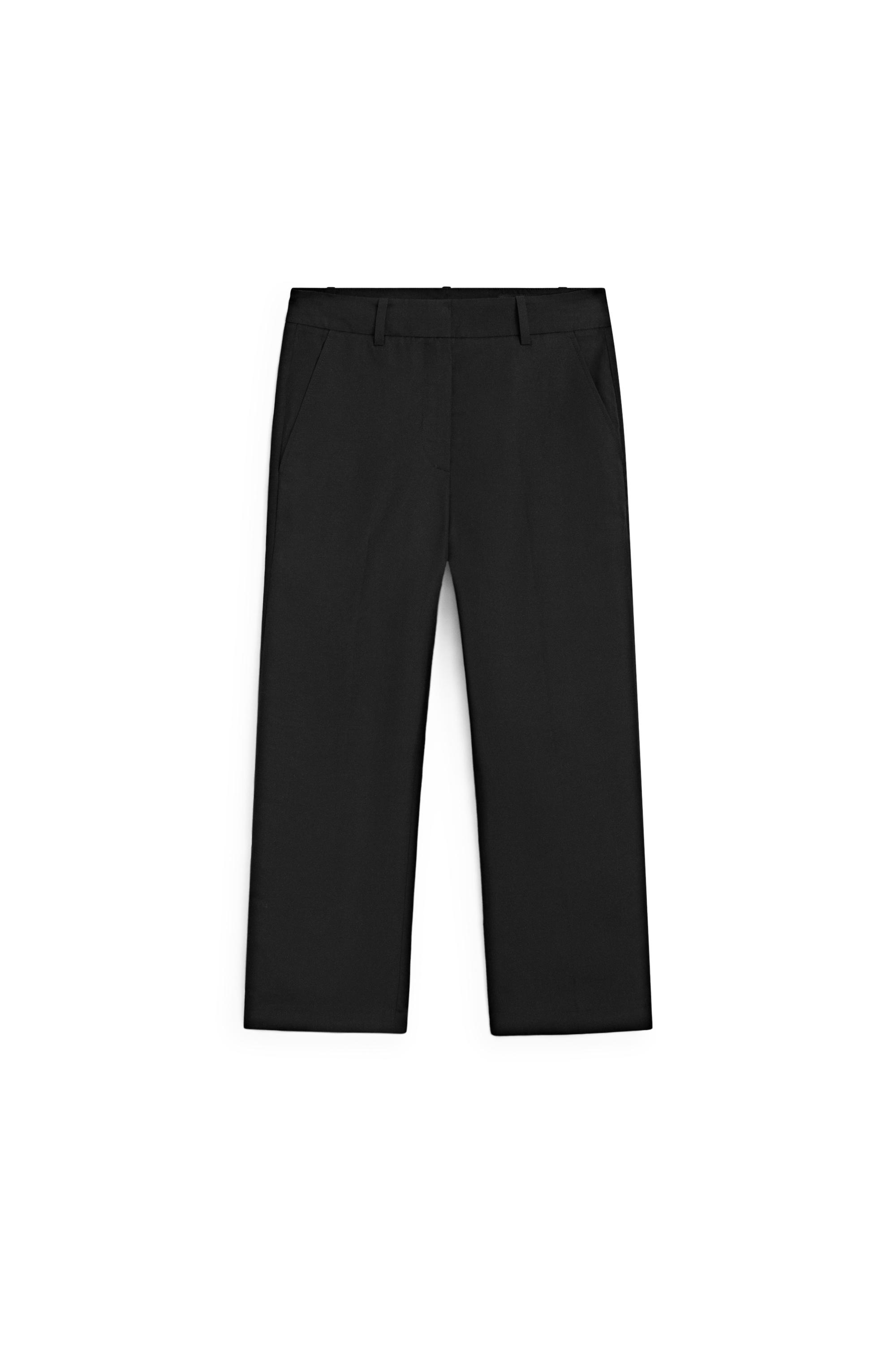 Massimo Dutti Slim fit kapri pantolon görsel 6