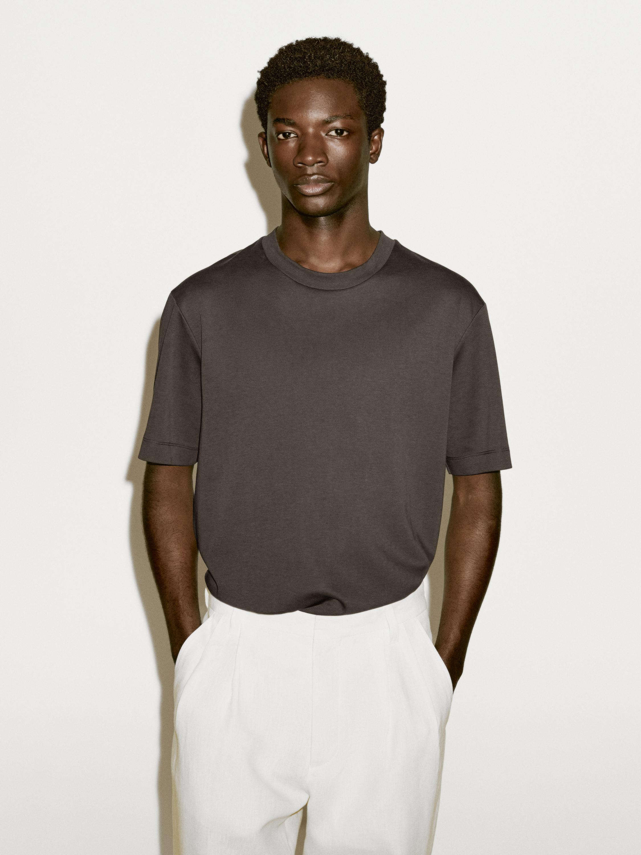 Μπλούζα regular fit με μείγμα από βαμβάκι - Limited edition