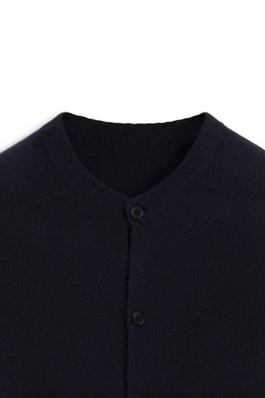 Button-up knit cardigan - LIMITED EDITION — NAVY BLUE 6