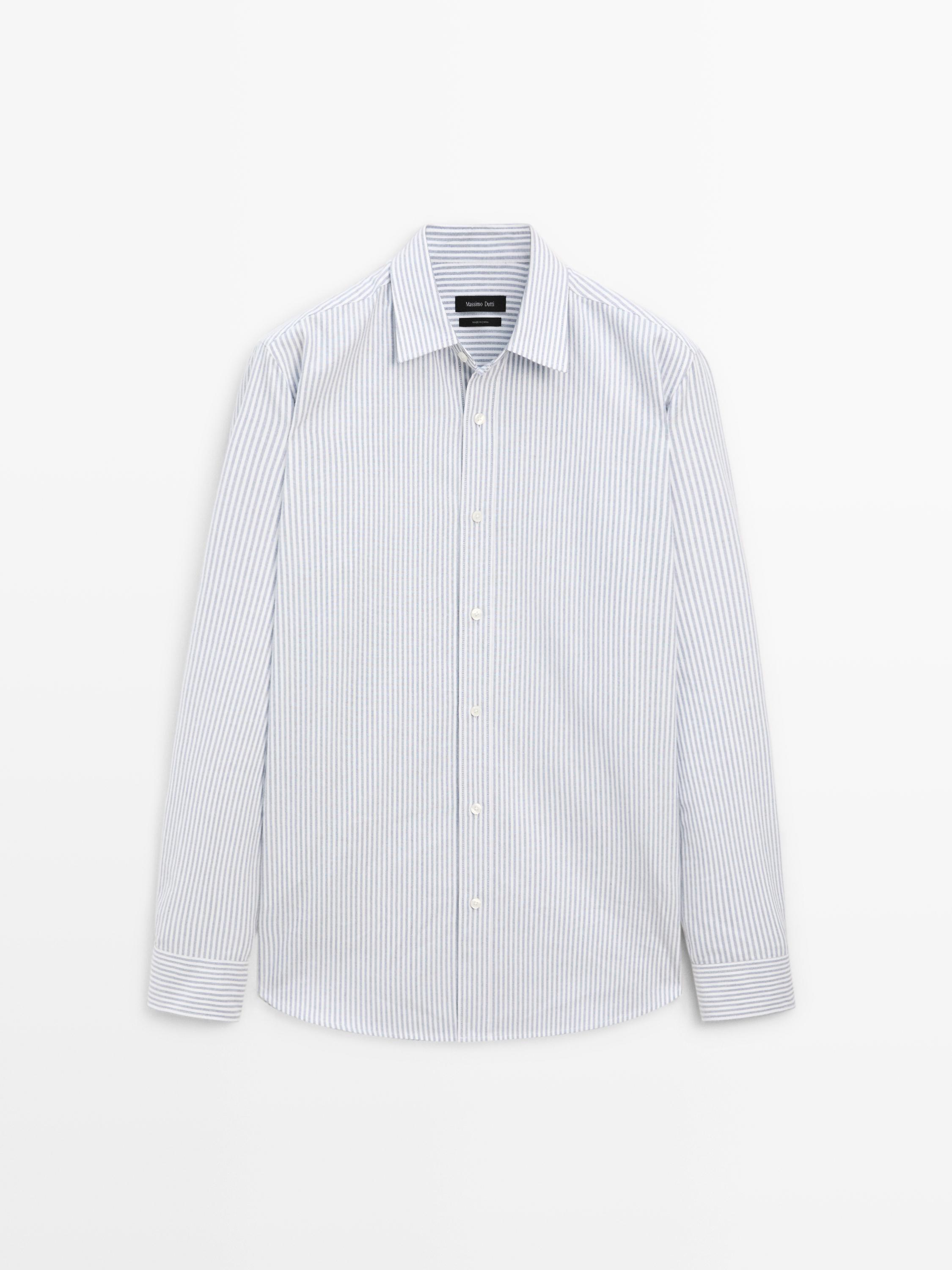 Regular fit striped shirt