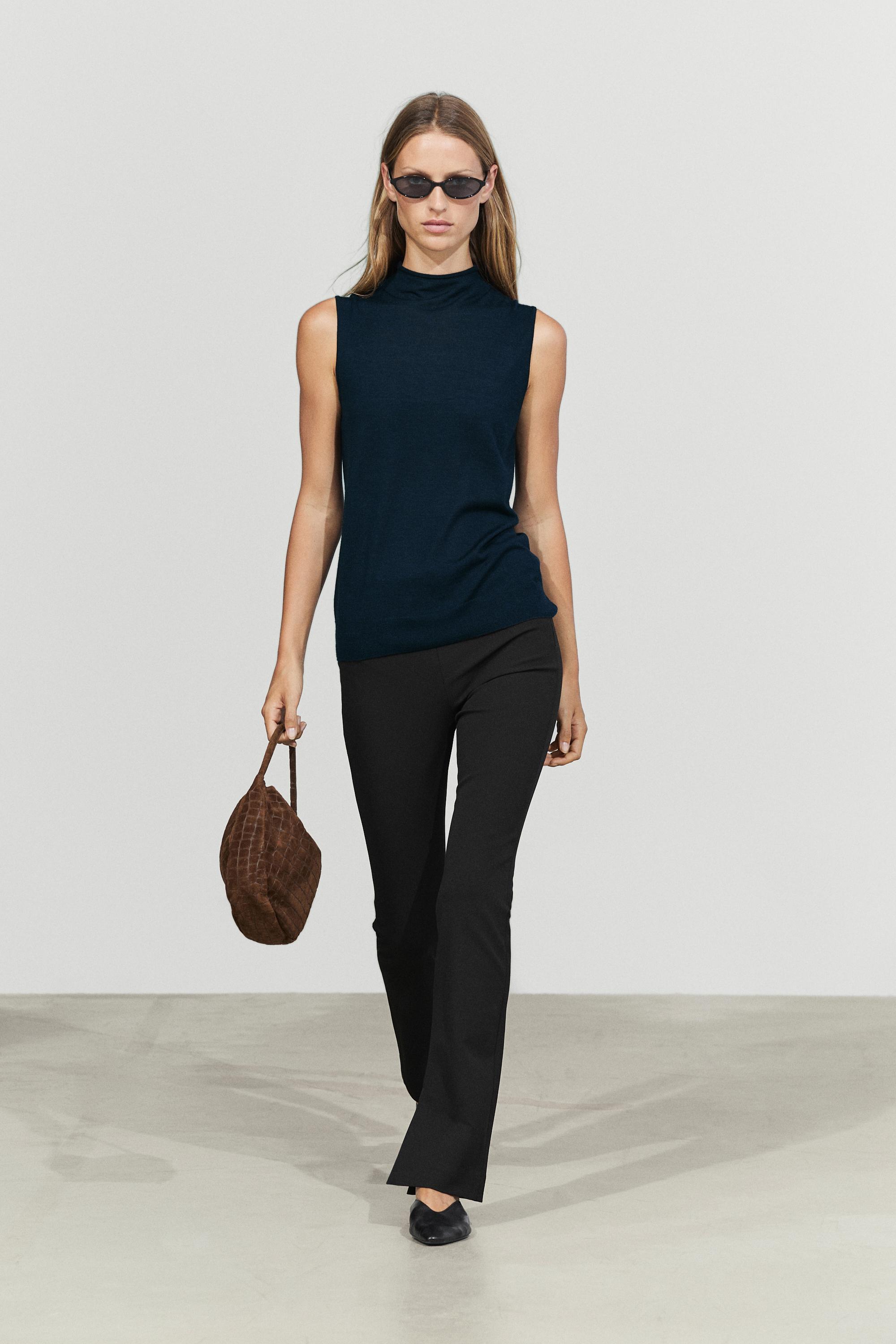 Technical flare fit pants