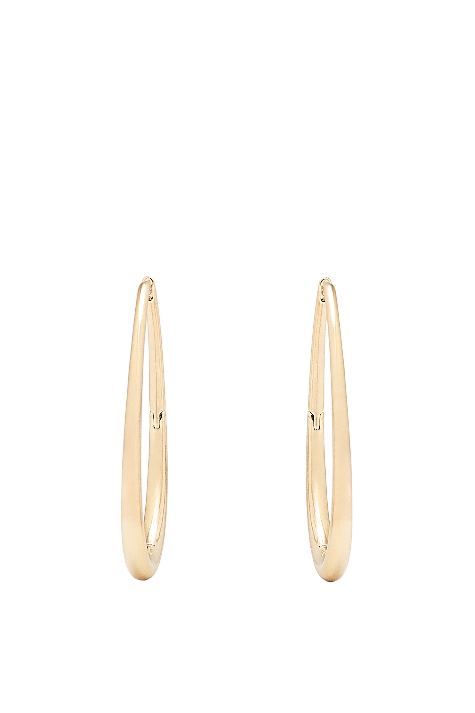 Massimo Dutti Oval halka küpe görsel 8