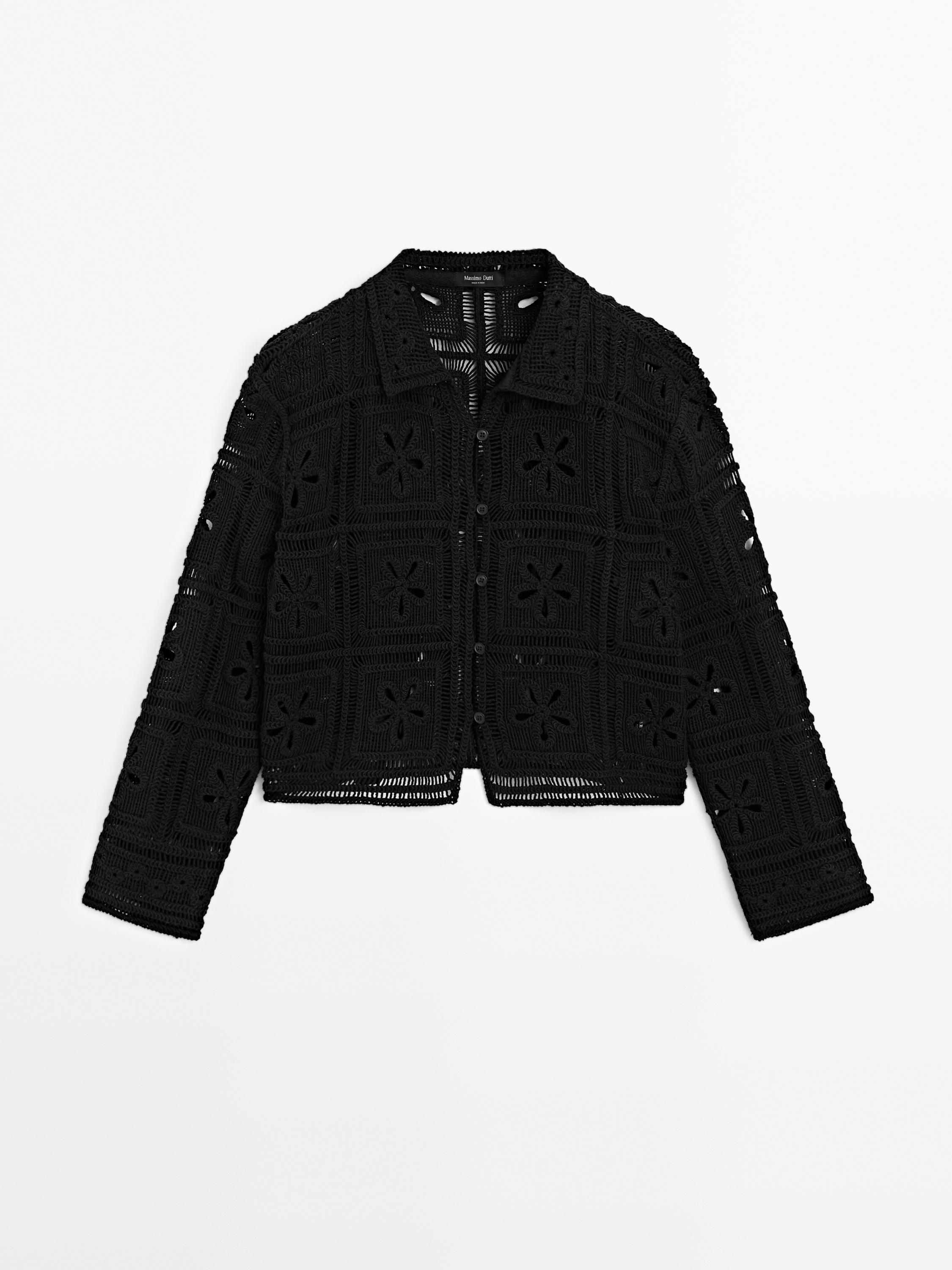 Veste en crochet