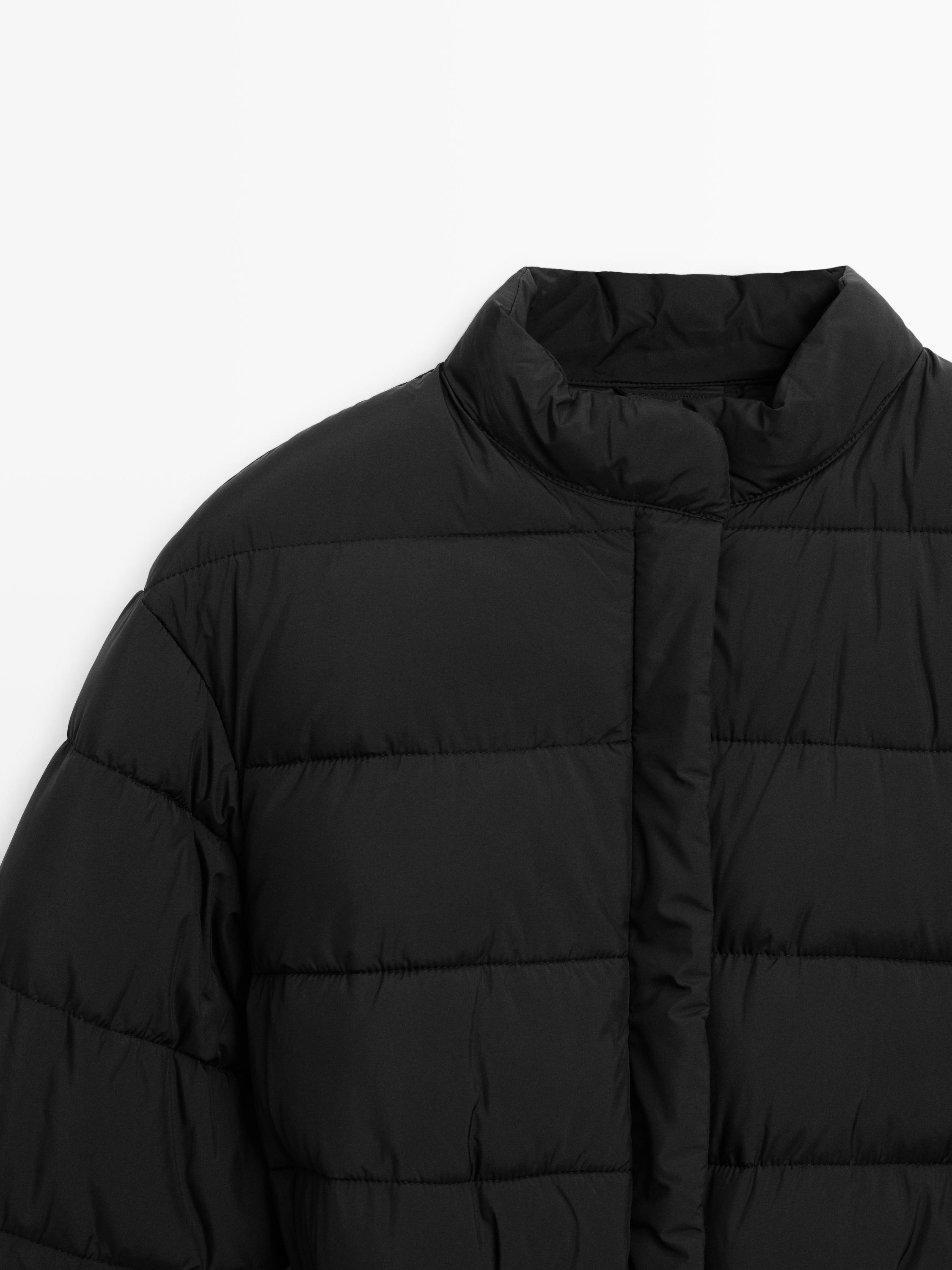 Veste matelassée à col mao