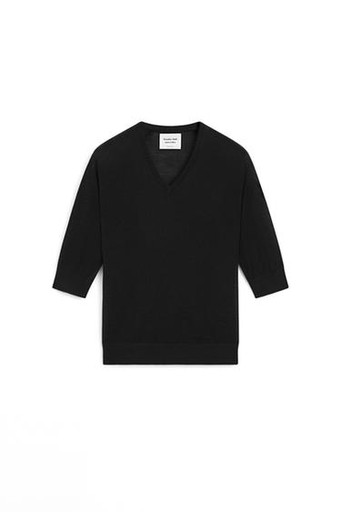 100% wool knit sweater - LIMITED EDITION — BLACK 5