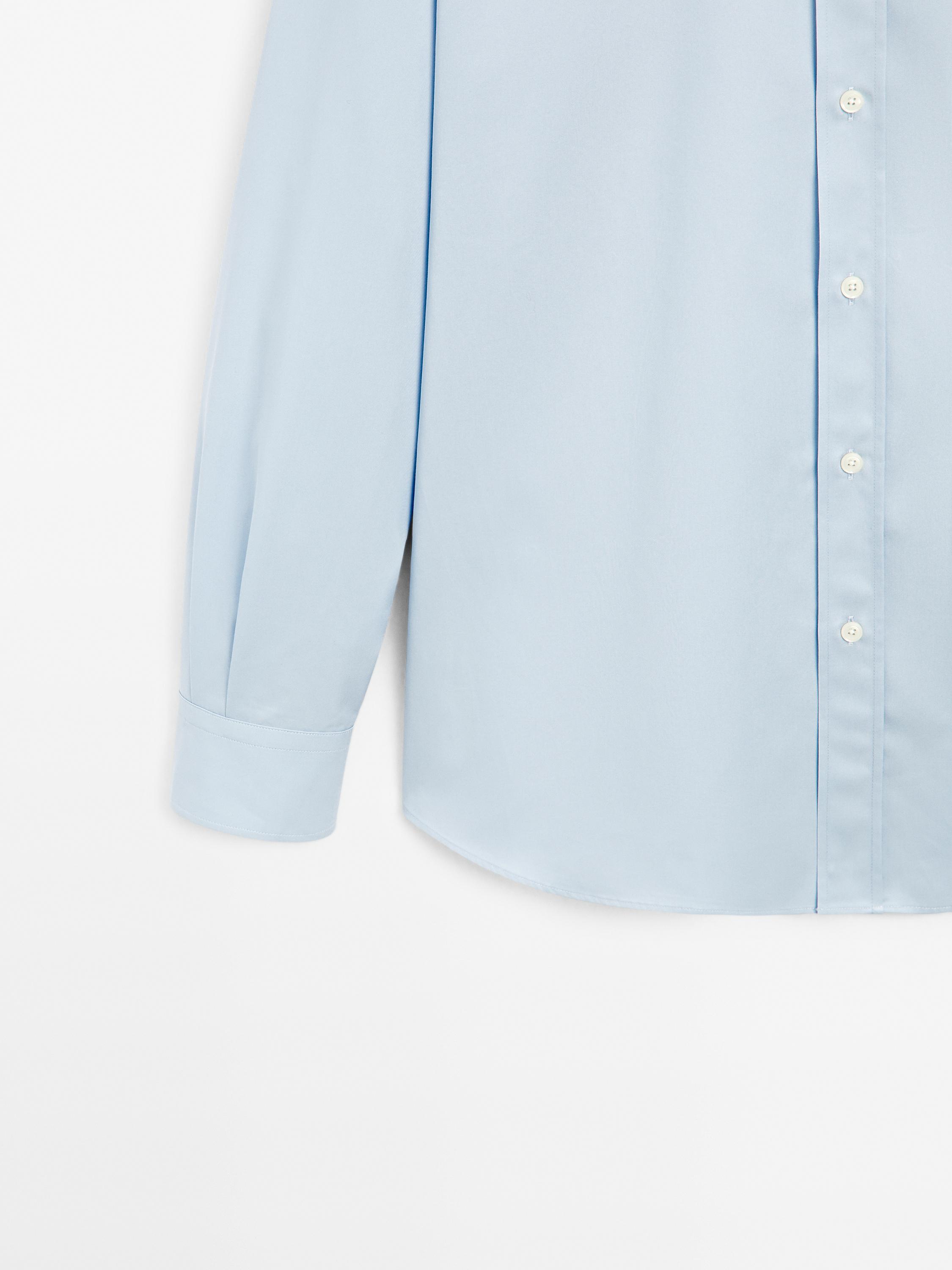 Regular-fit 100% cotton shirt