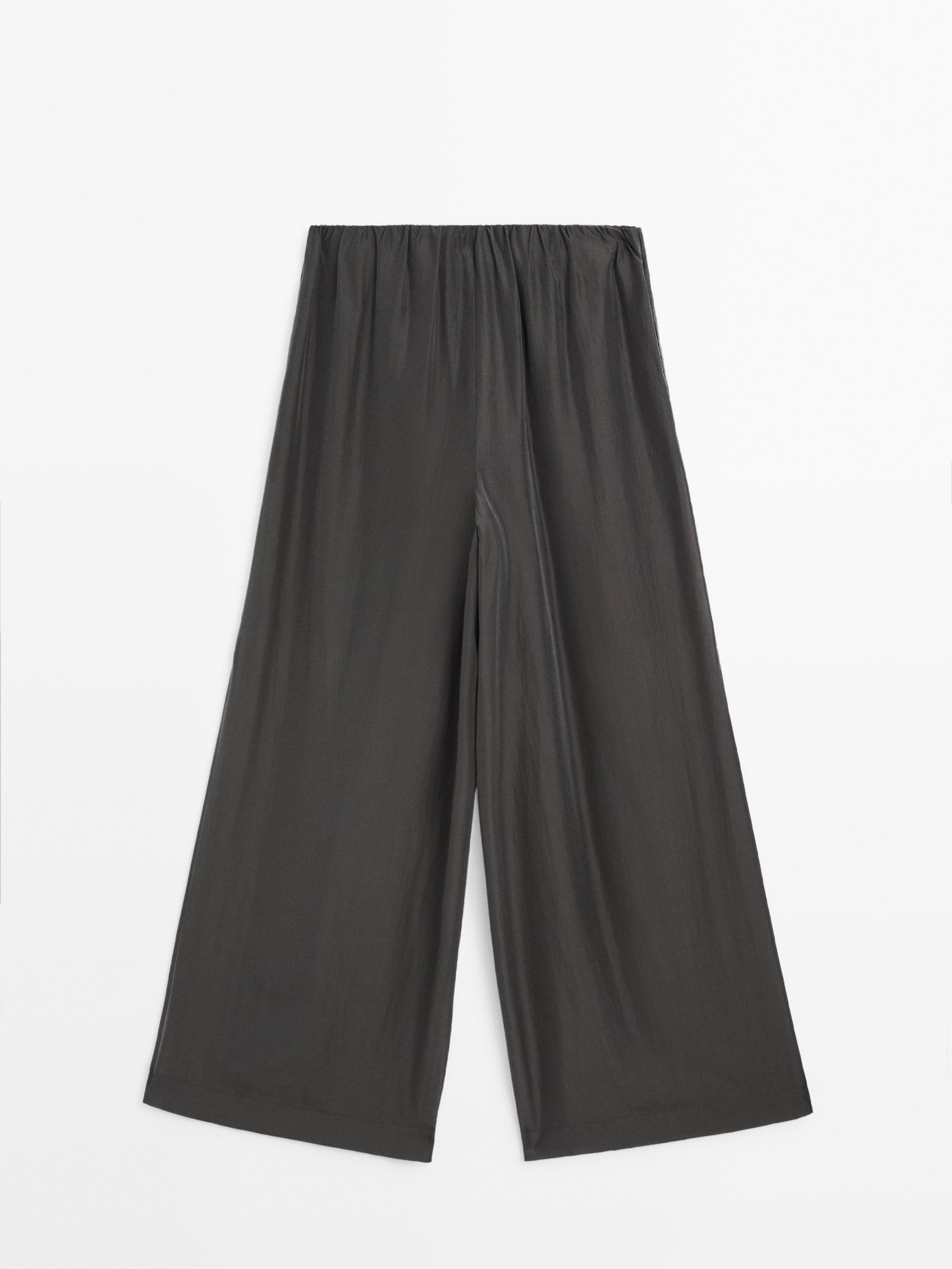 Flowing palazzo trousers