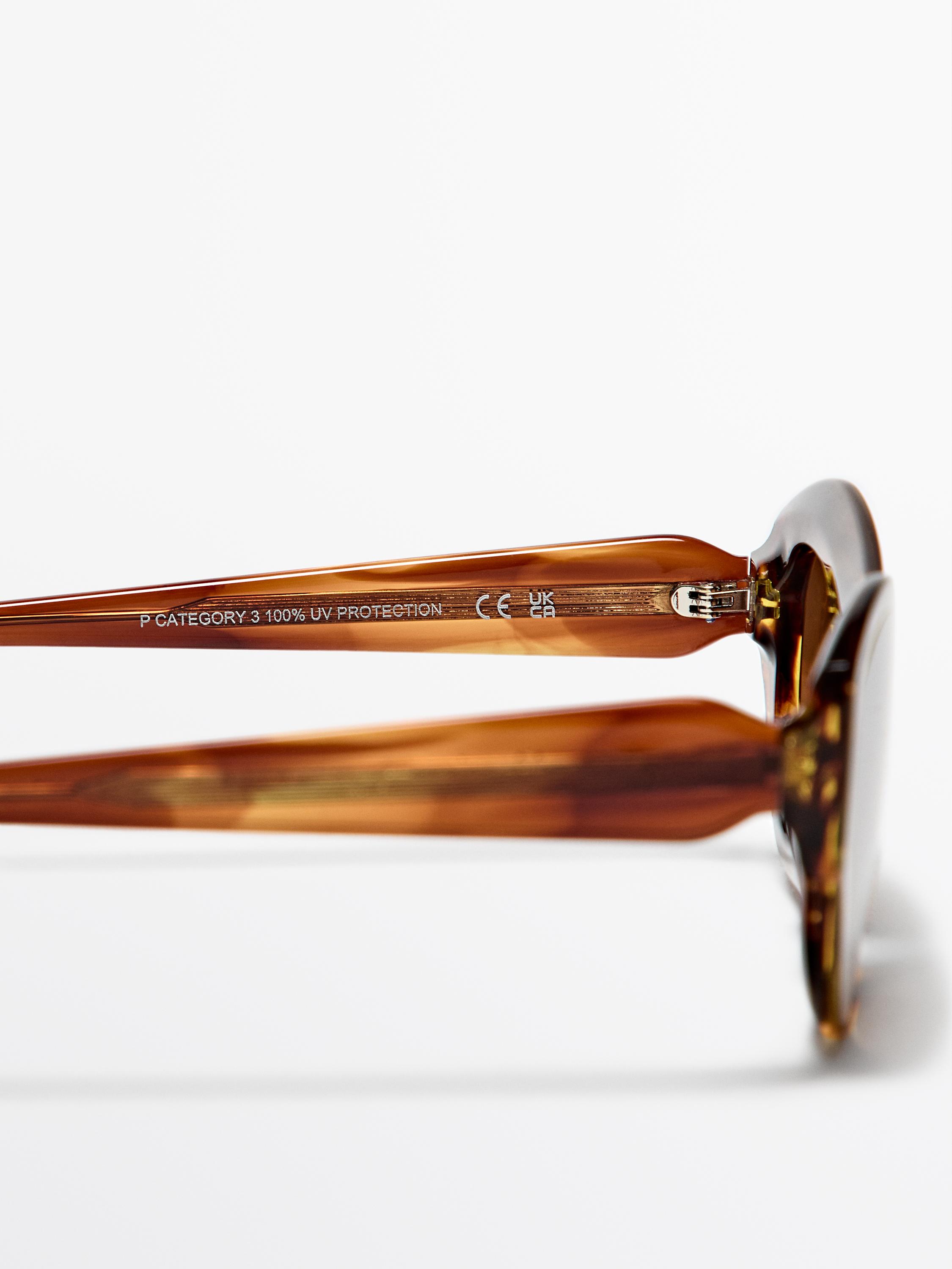 Lunettes de soleil effet double