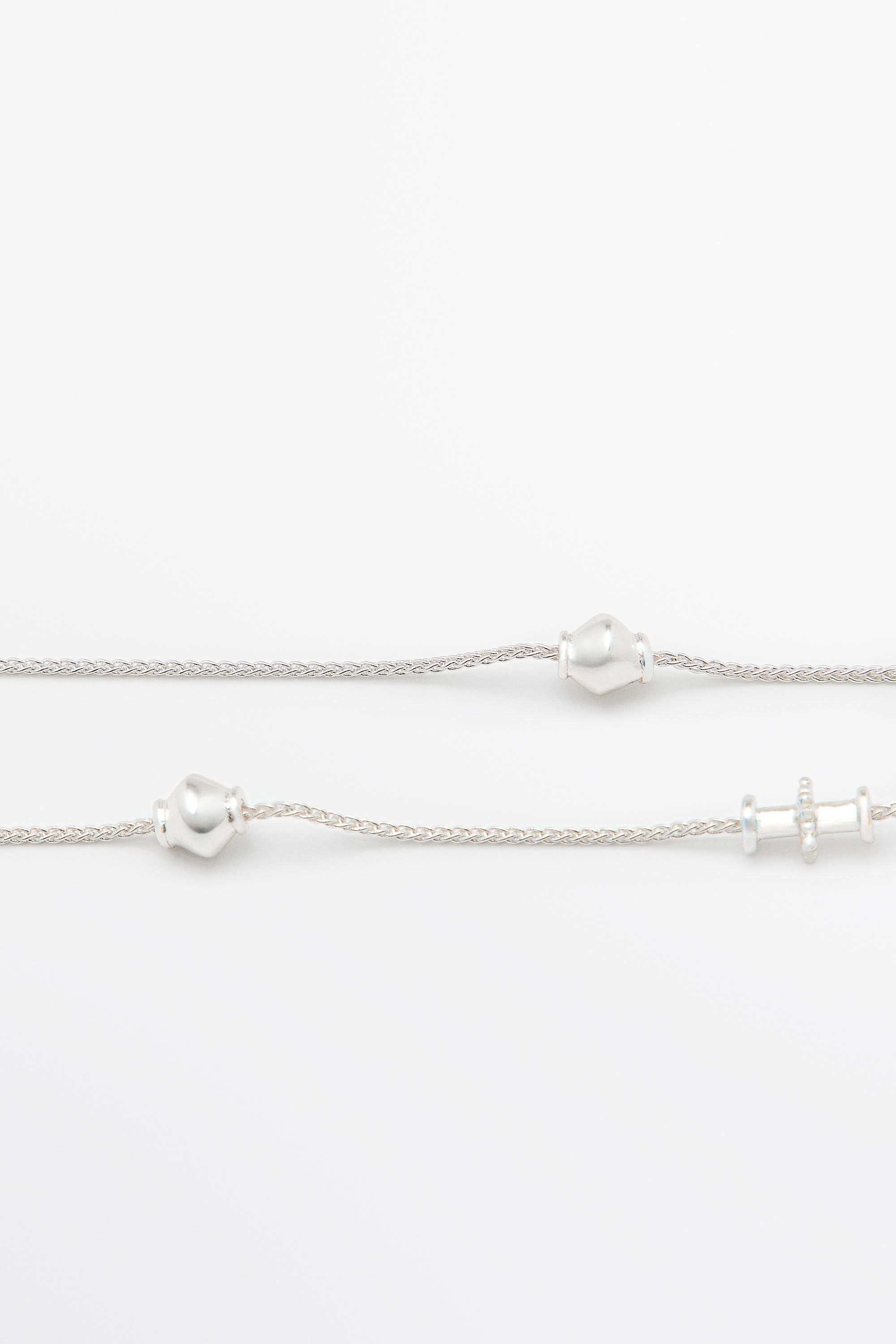Multi-way piece necklace — SILVER