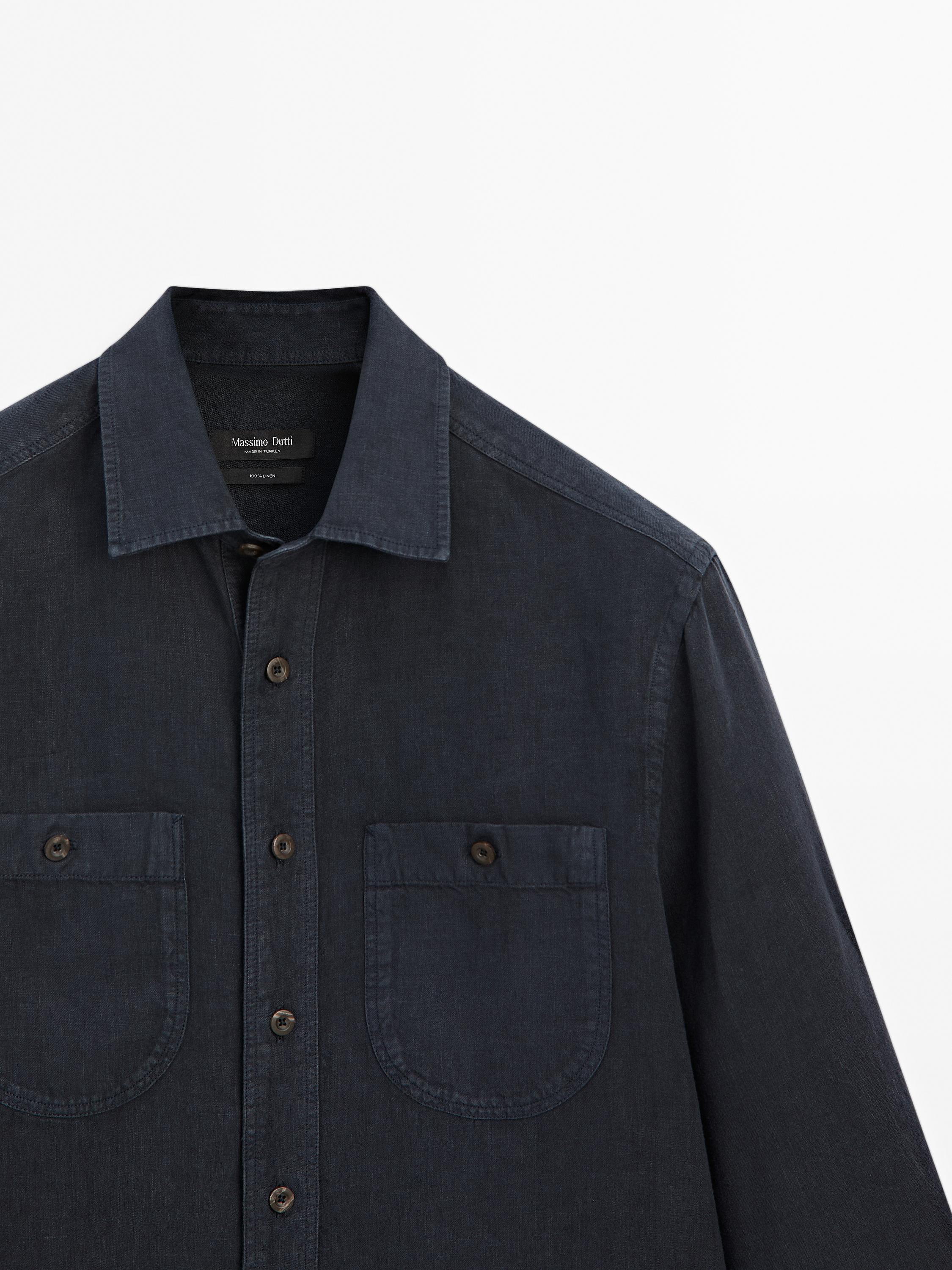 Relaxed-fit overshirt