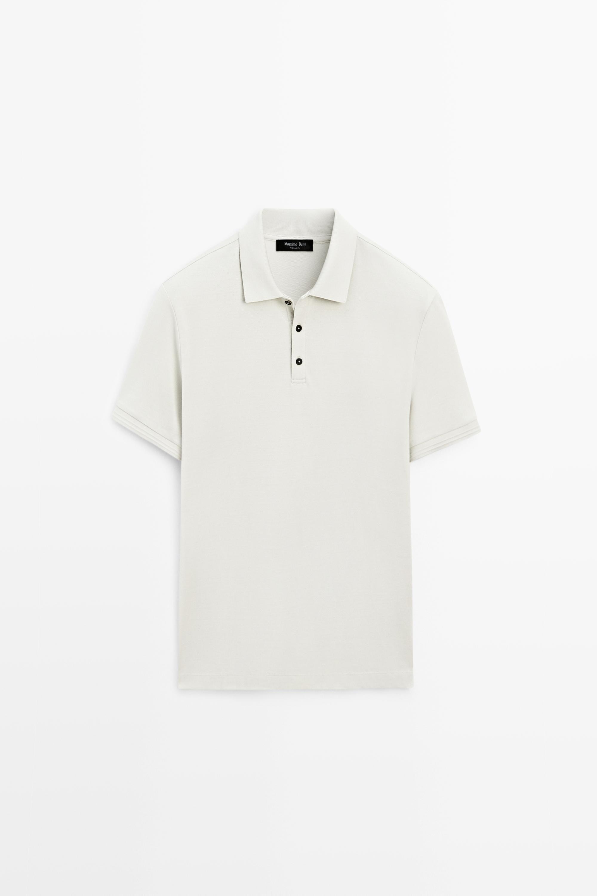 Polo 100 % coton à manches courtes