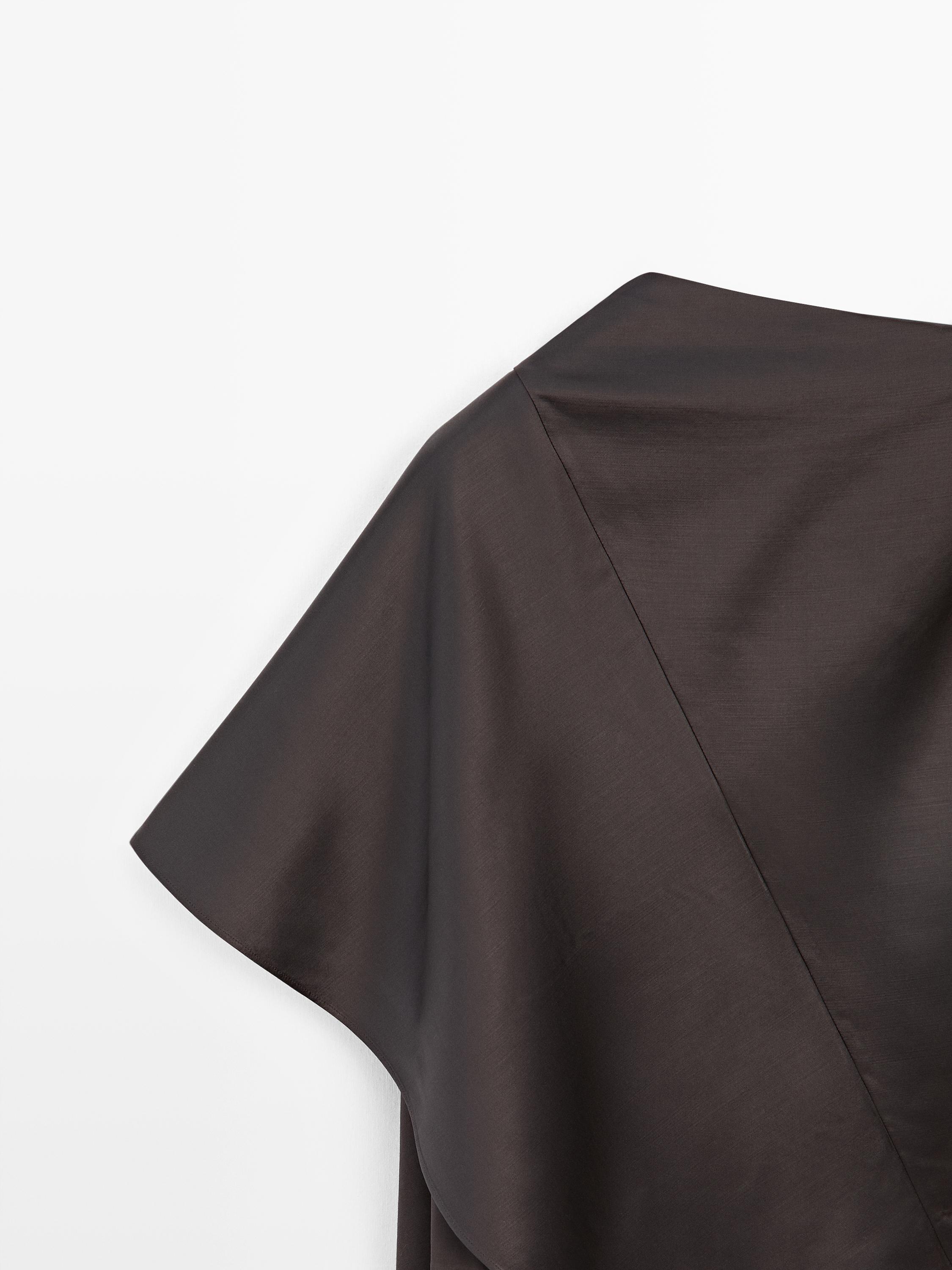 Cămașă vaporoasă tip capă - STUDIO