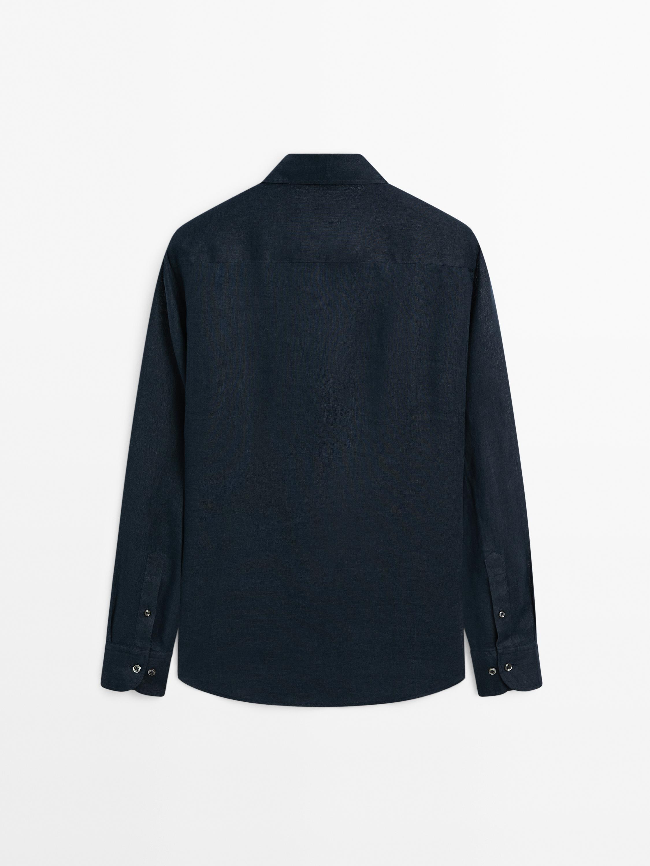 ★ Massimo Dutti★ Regular fit linen shirt 01702252430 01705255802-o6.jpg?ts=