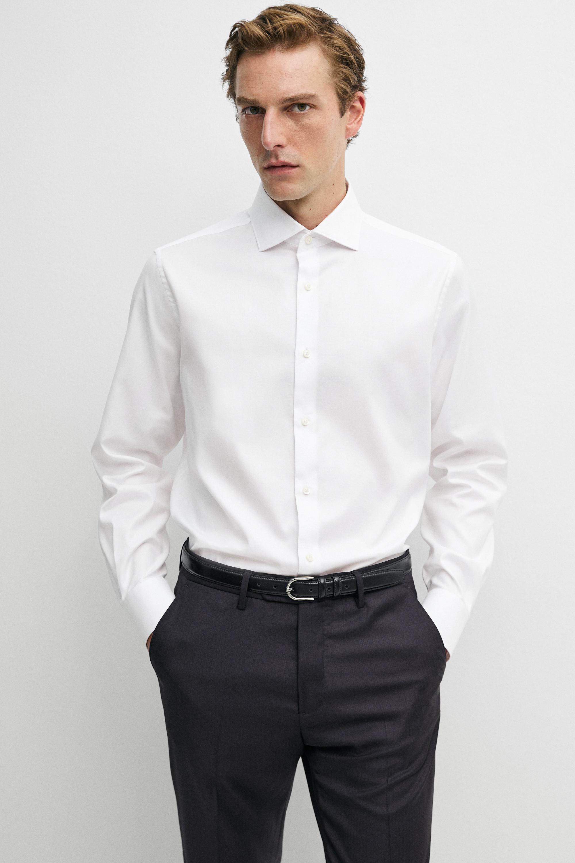 100% cotton regular fit shirt