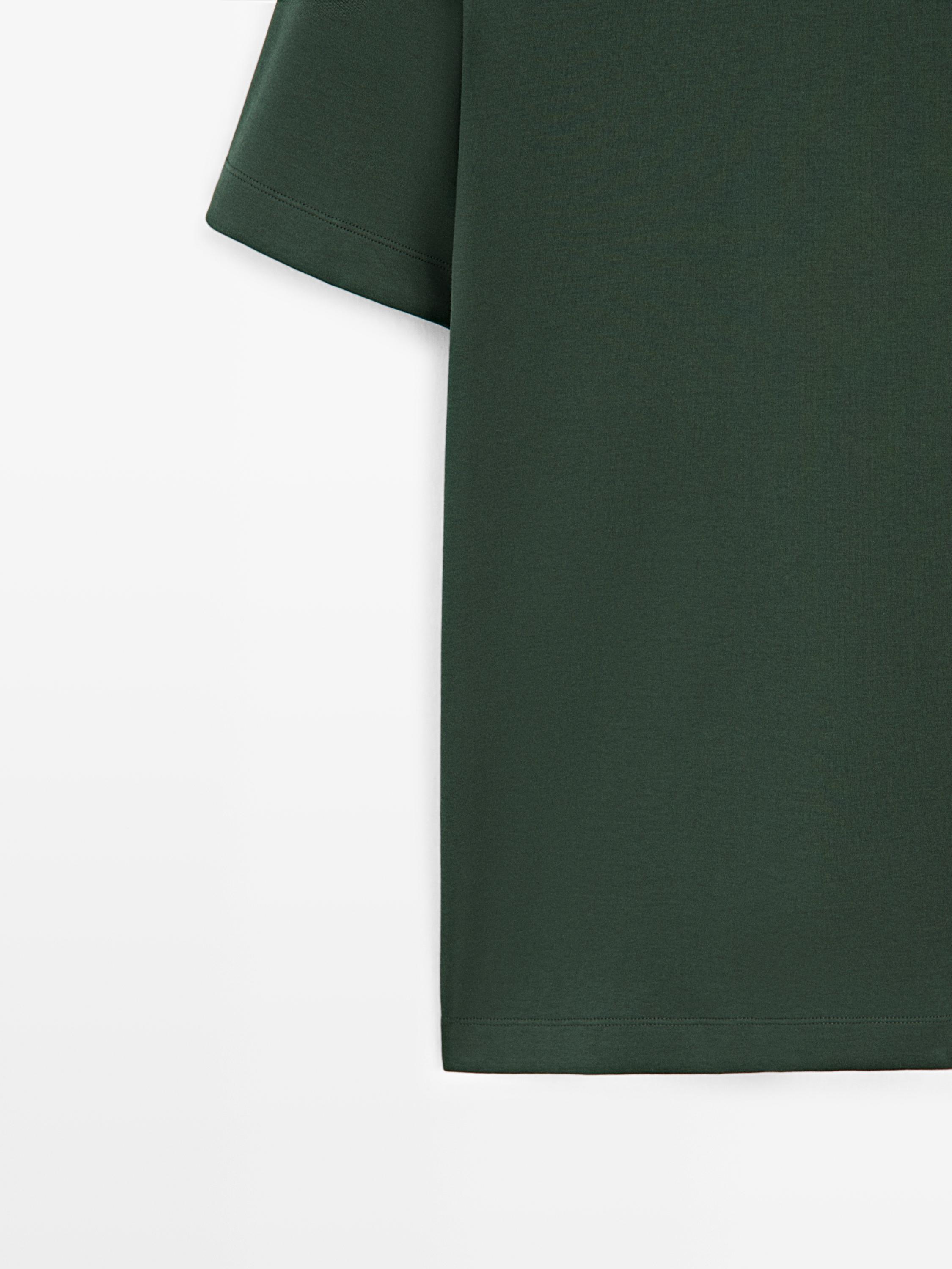 100% cotton short-sleeve T-shirt — BOTTLE