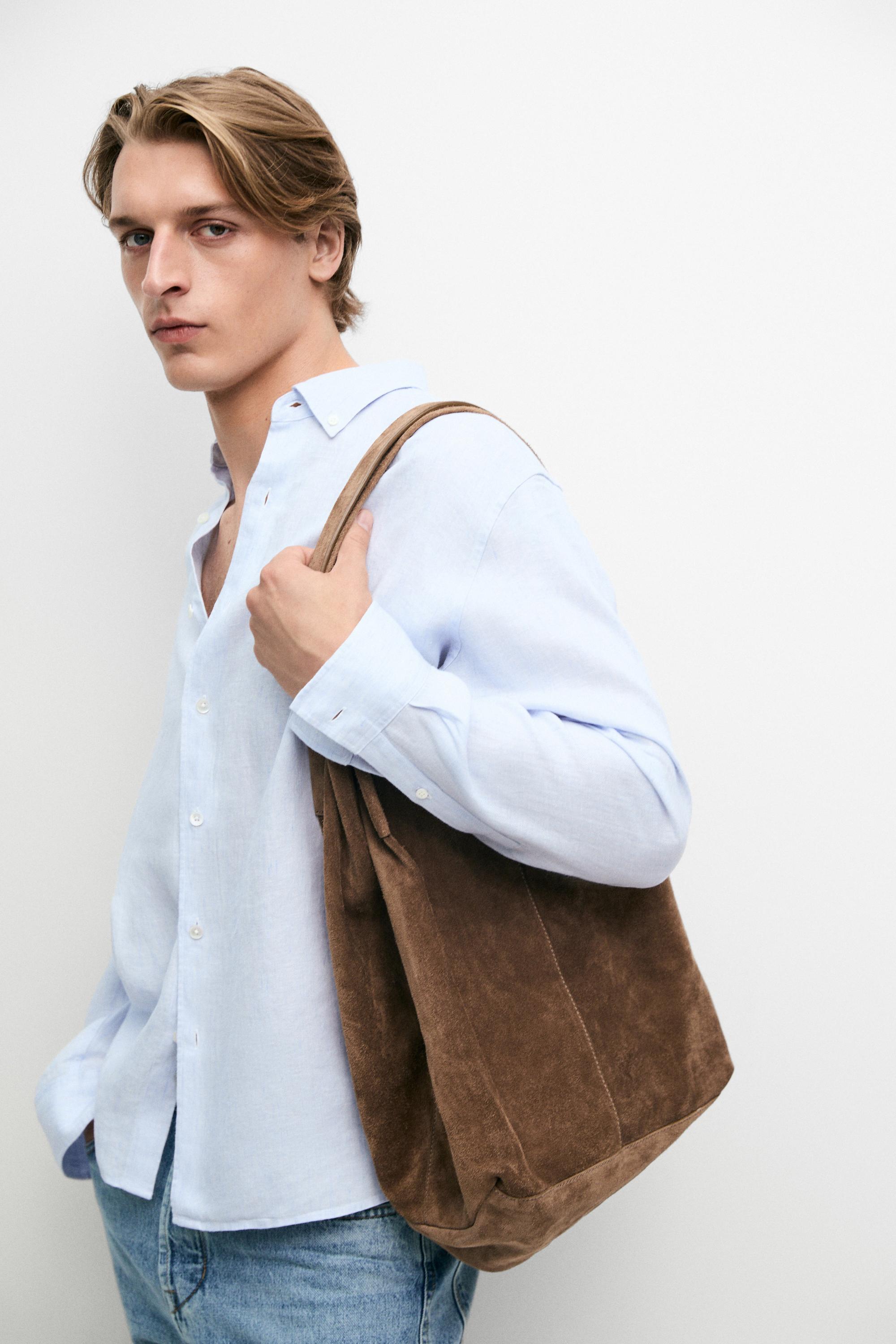 100% linen shirt — Sky blue