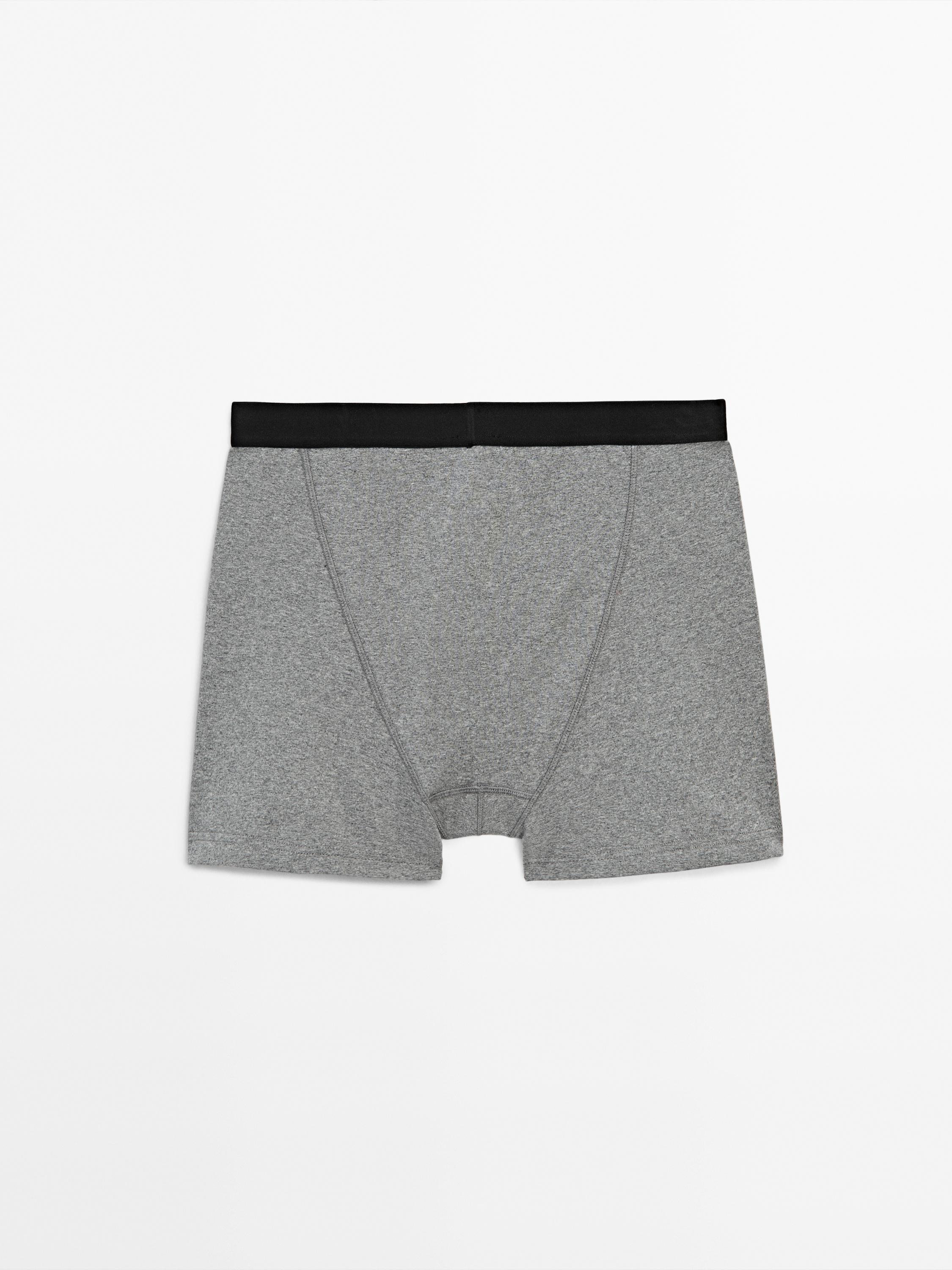 Boxers with black waistband