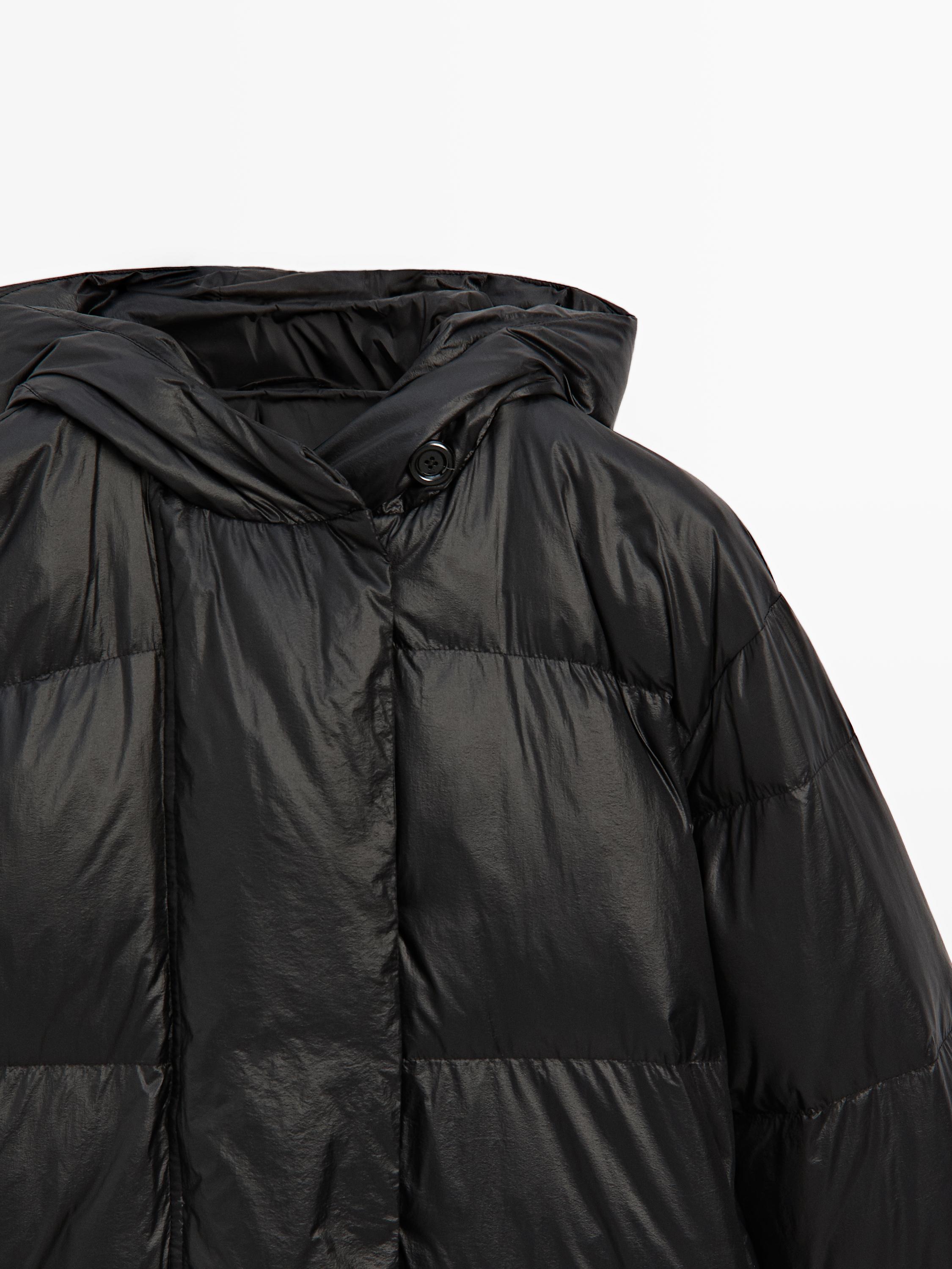 Hooded puffer jacket
