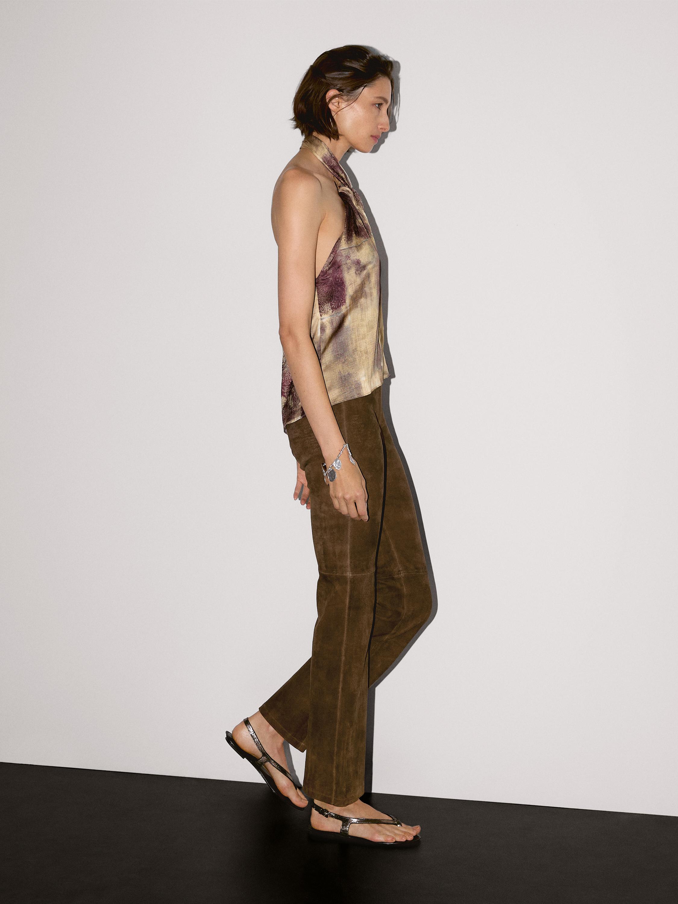 ★ Massimo Dutti★ Flare Suede Leather Pants 05304514700 05304514700-o9.jpg?ts=