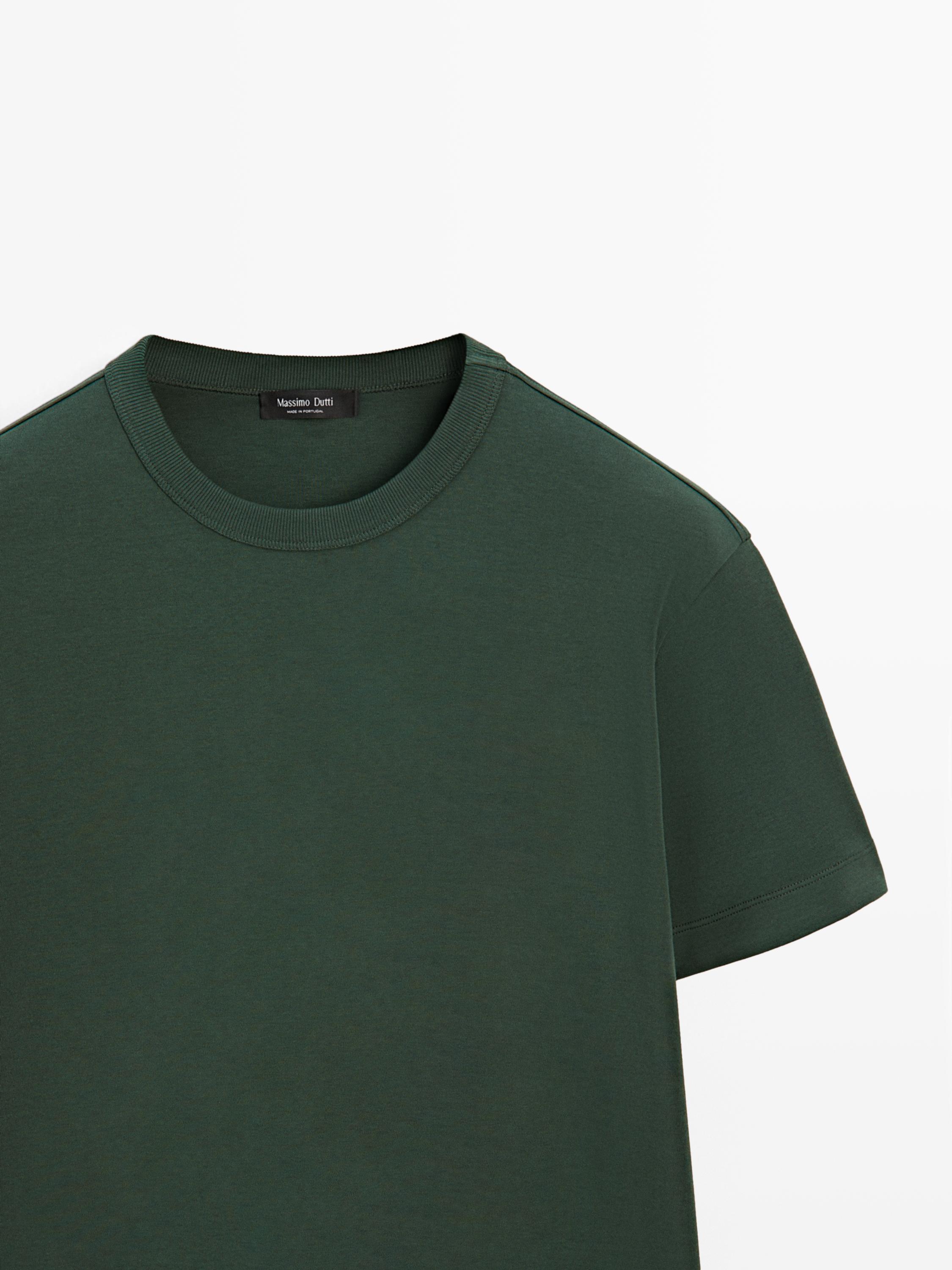 100% cotton short-sleeve T-shirt — BOTTLE
