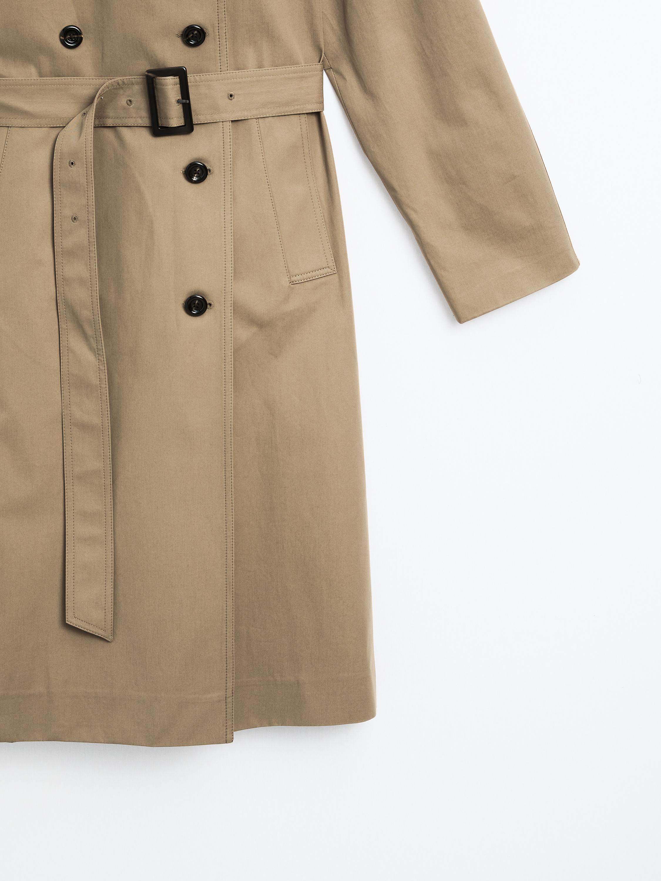 Gabardina 100% algodón water repellent