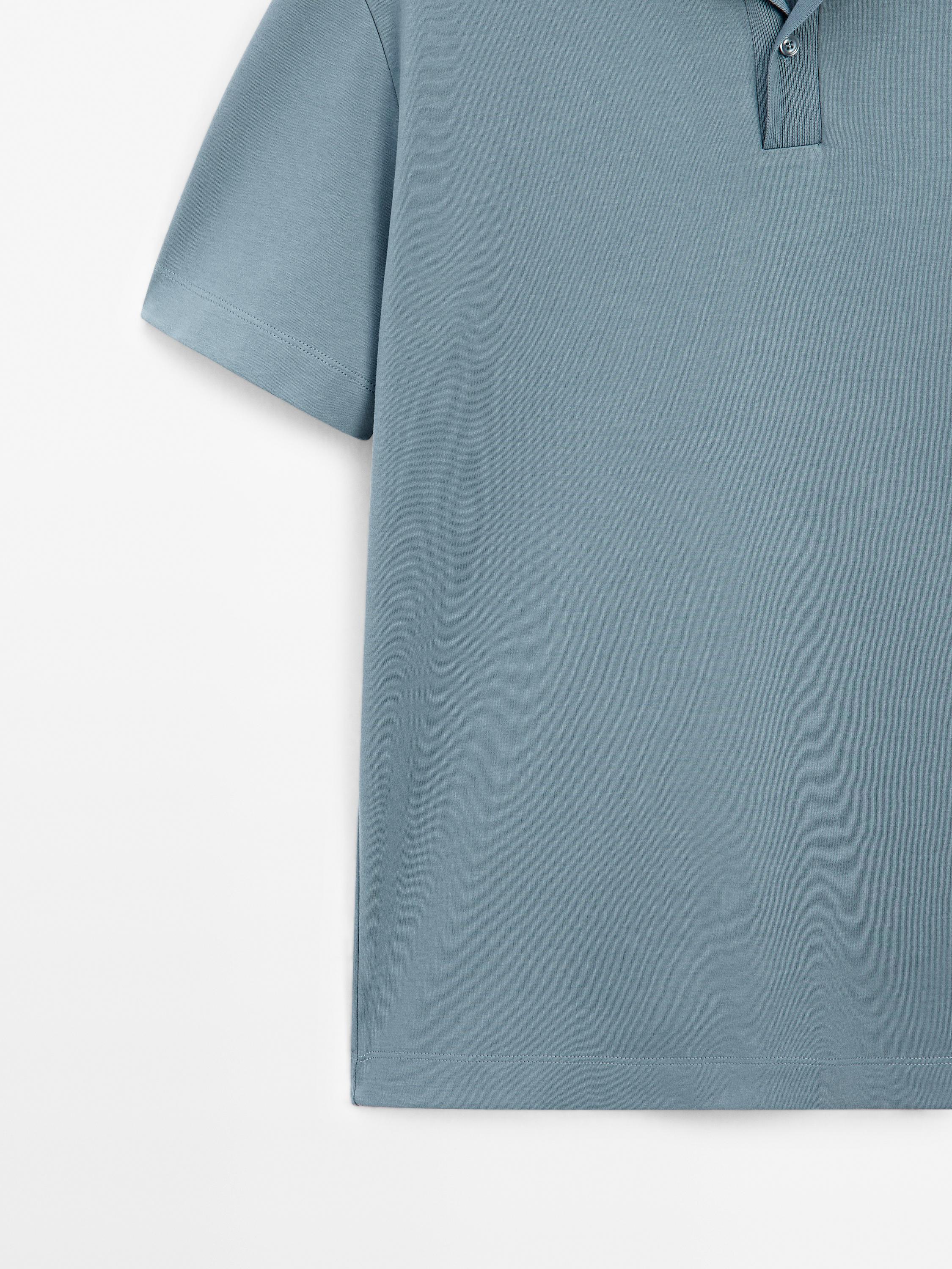 100% cotton short sleeve polo sweater