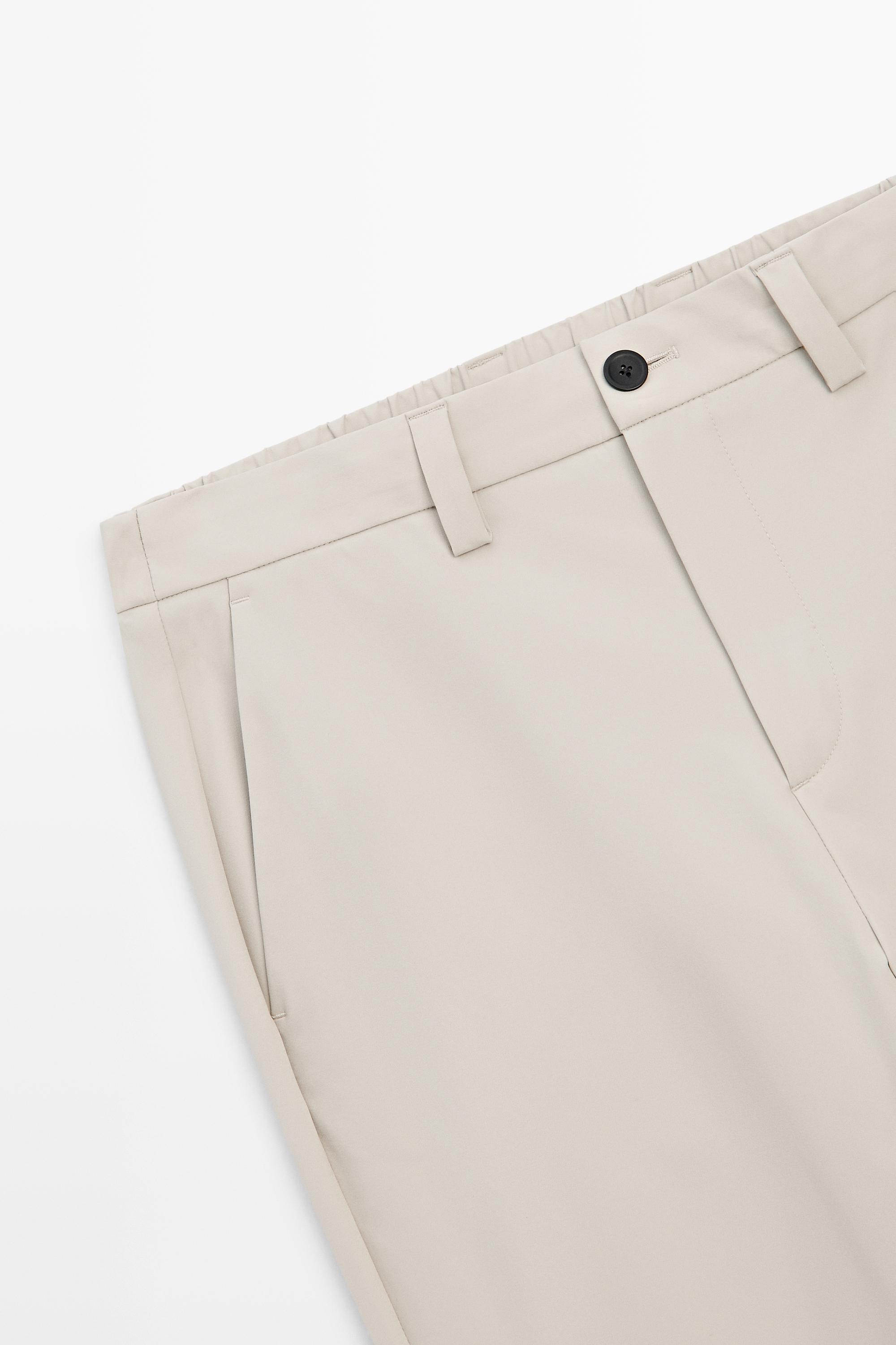 Technical trousers — Light Beige