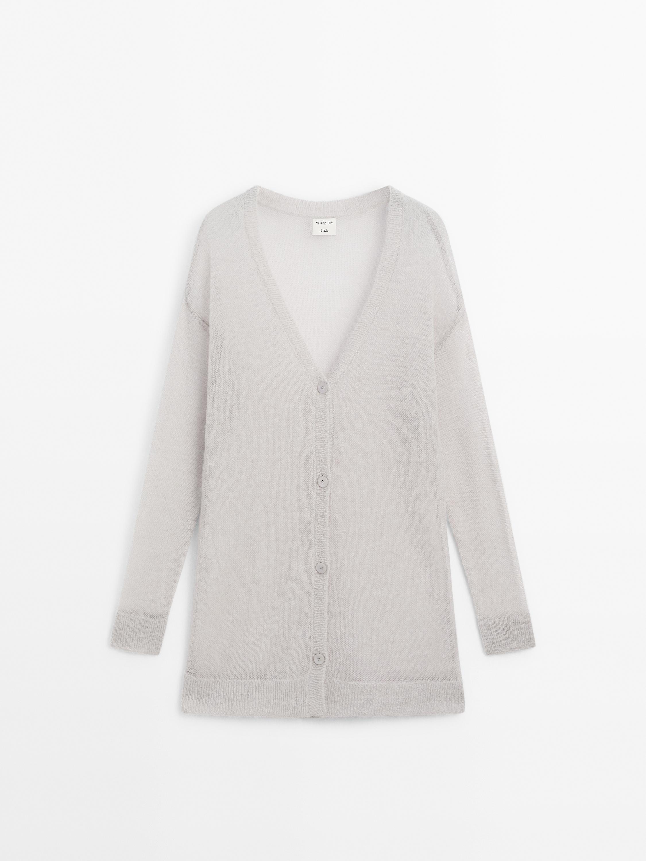 Long cutwork cardigan - Studio