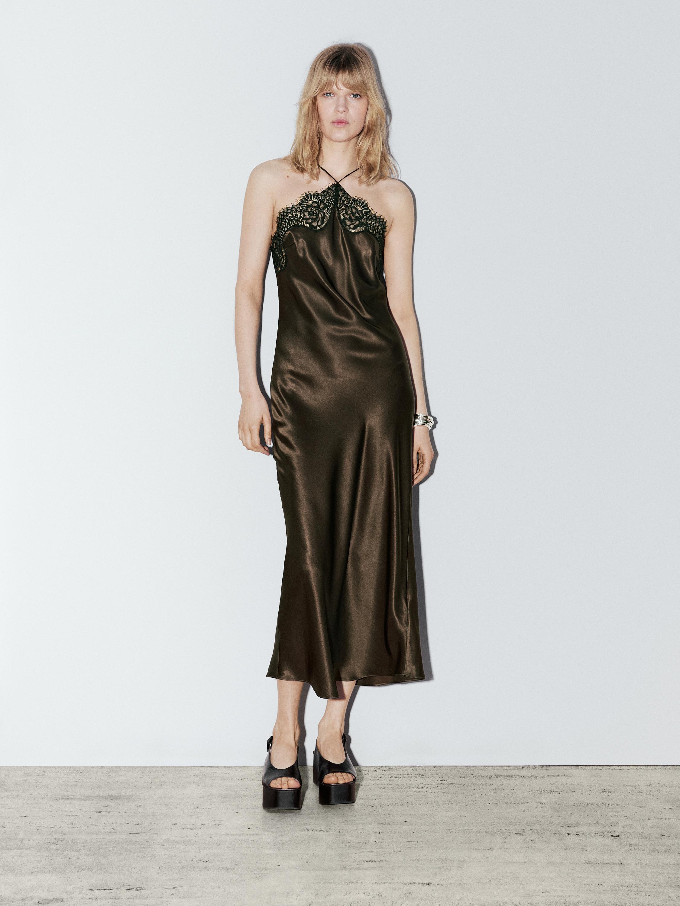 Satin camisole dress - Studio