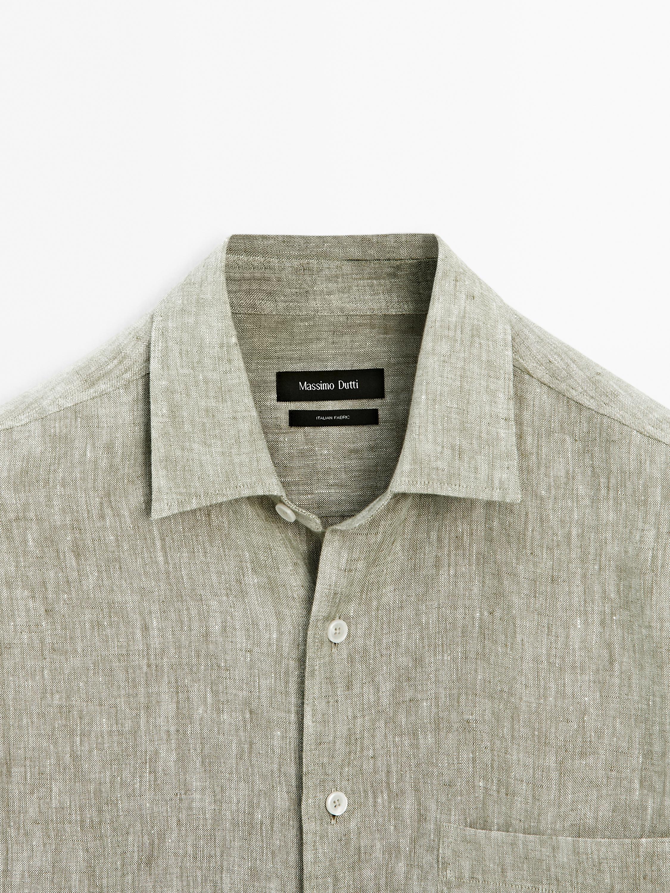 Regular-fit shirt with pocket