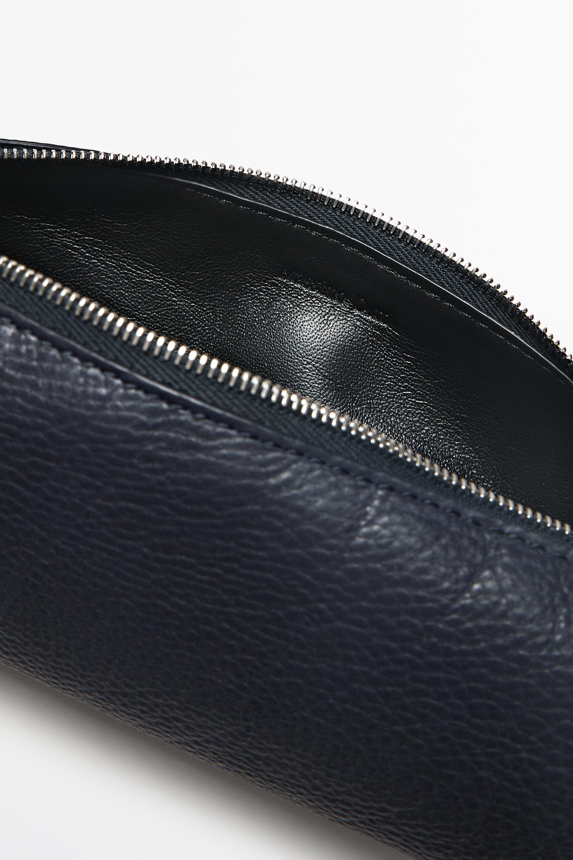 Nappa leather zip pouch - thumbnail 5