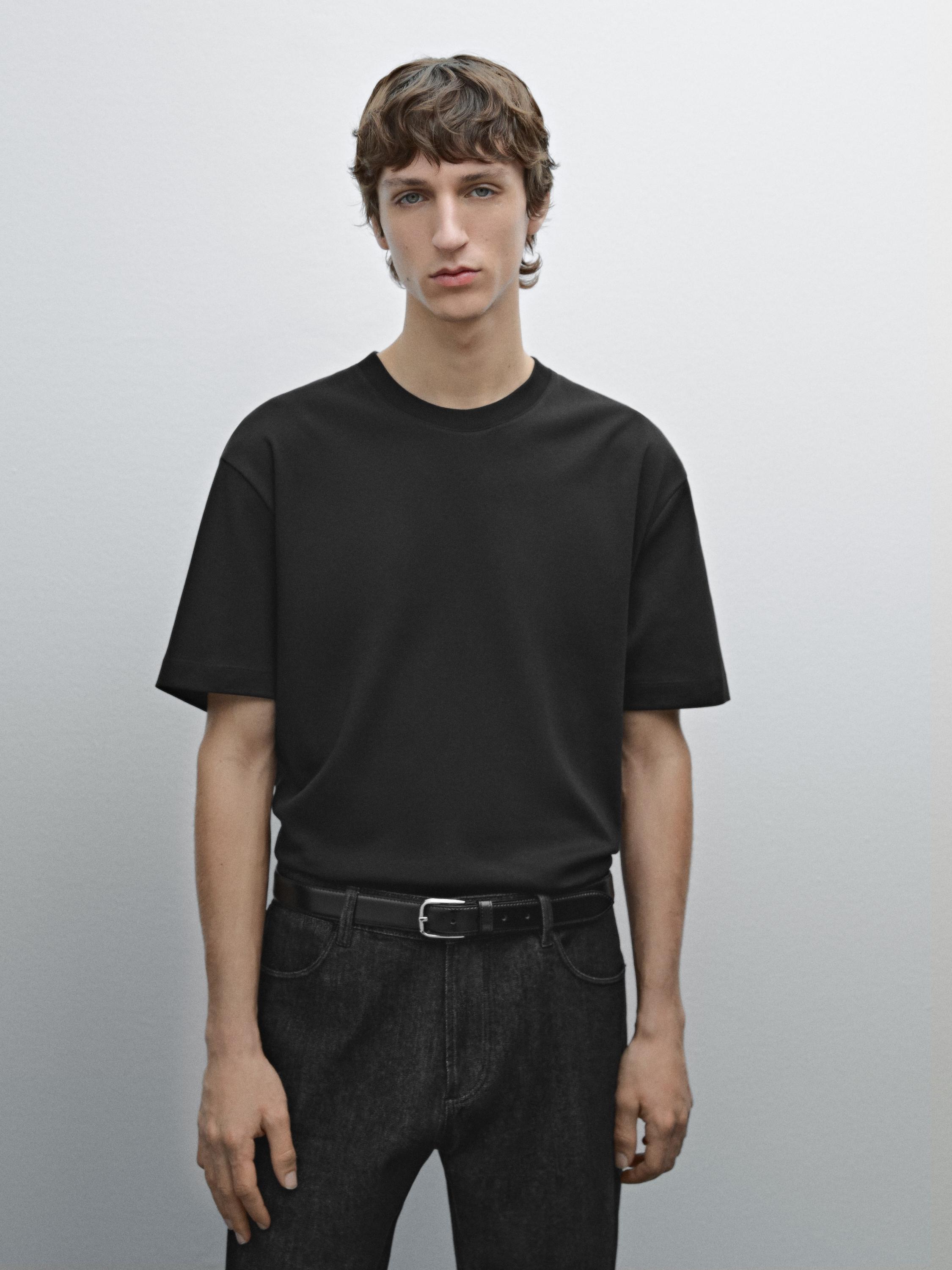 100% cotton medium weight T-shirt