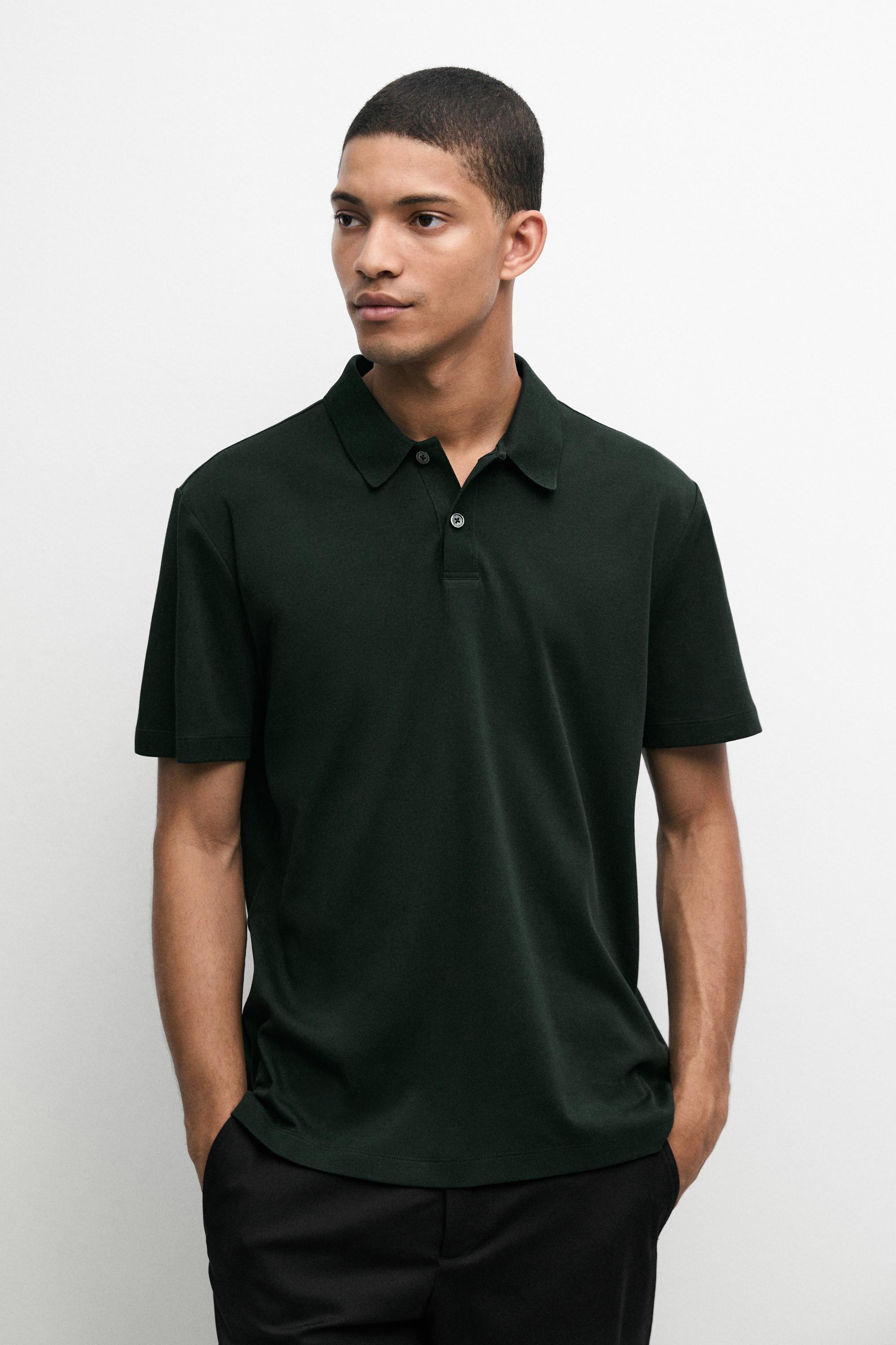 100% cotton short sleeve polo shirt