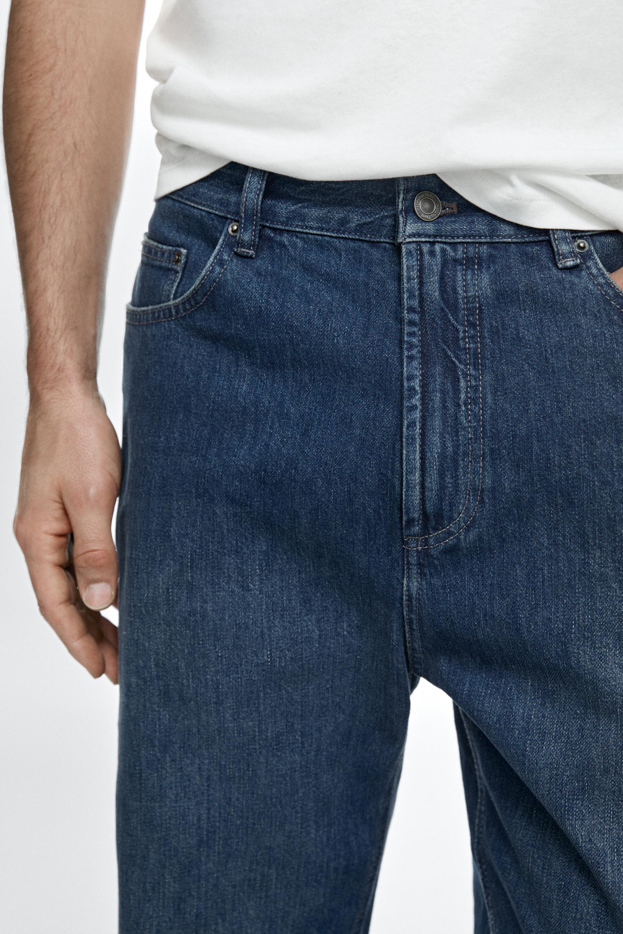 Wide-leg jeans — DARK BLUE