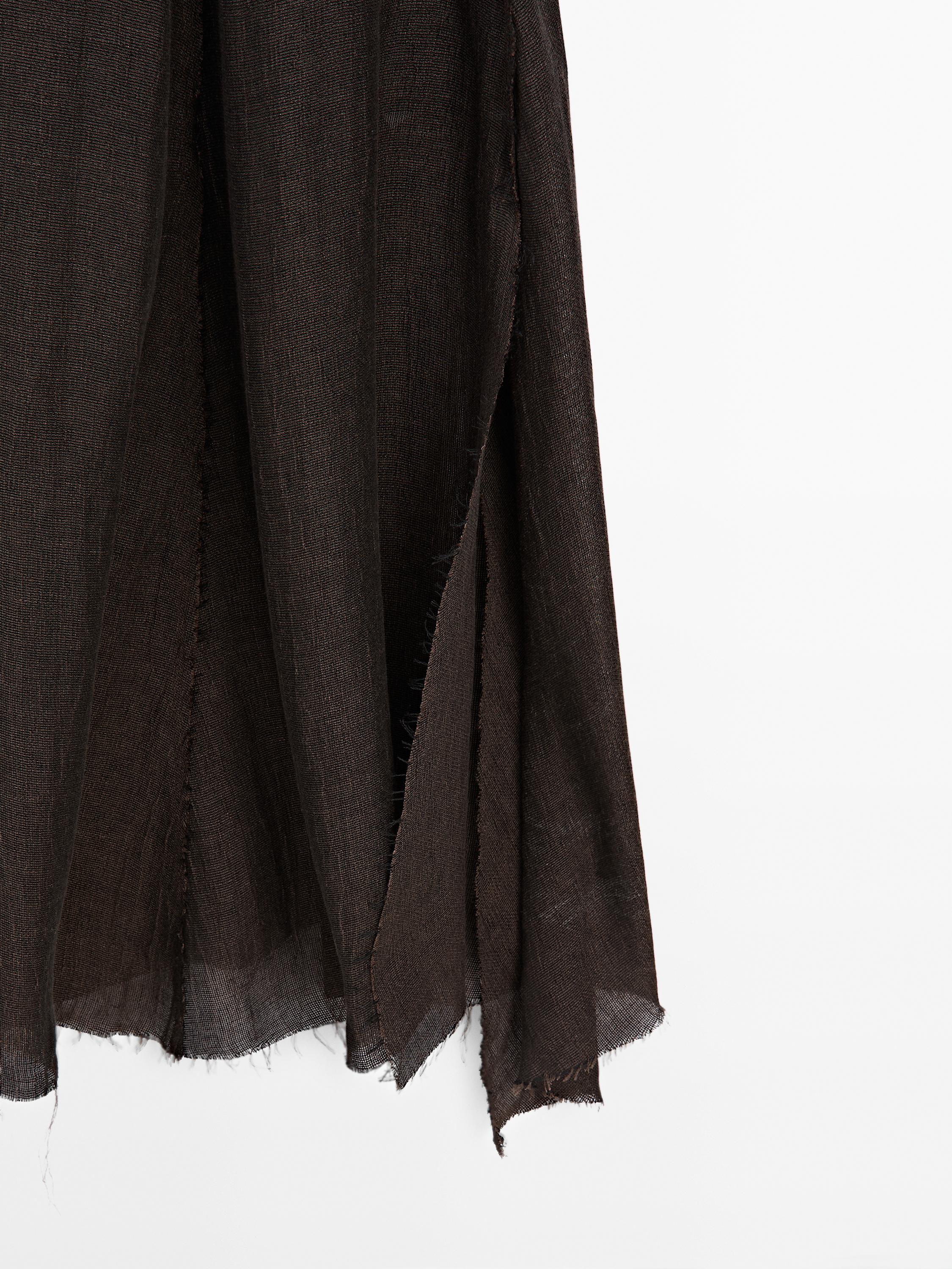 【Massimo Dutti】100% linen midi dress with frayed trims 06658592717-o8.jpg?ts=