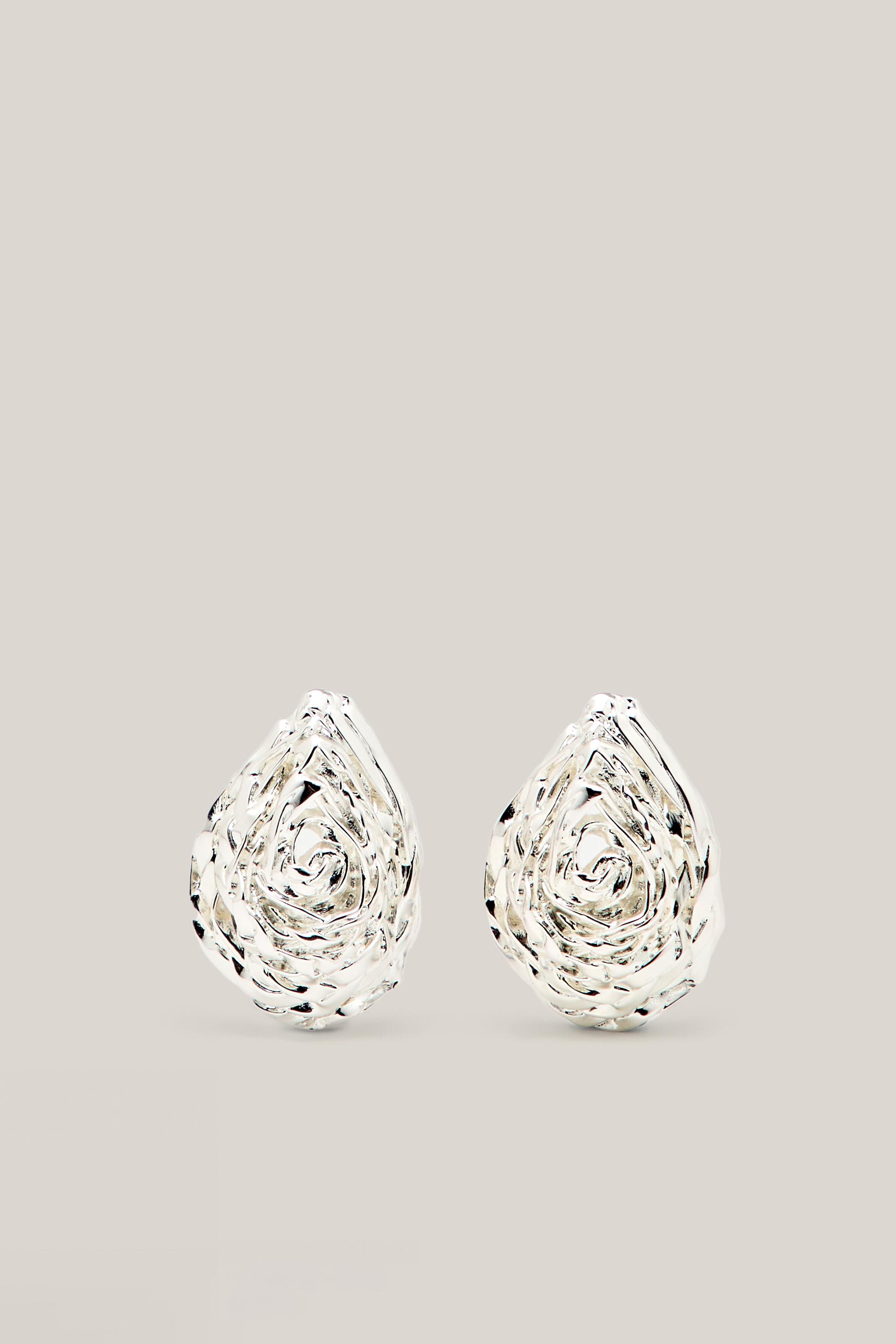 Basket weave textured earrings - LIMITED EDITION