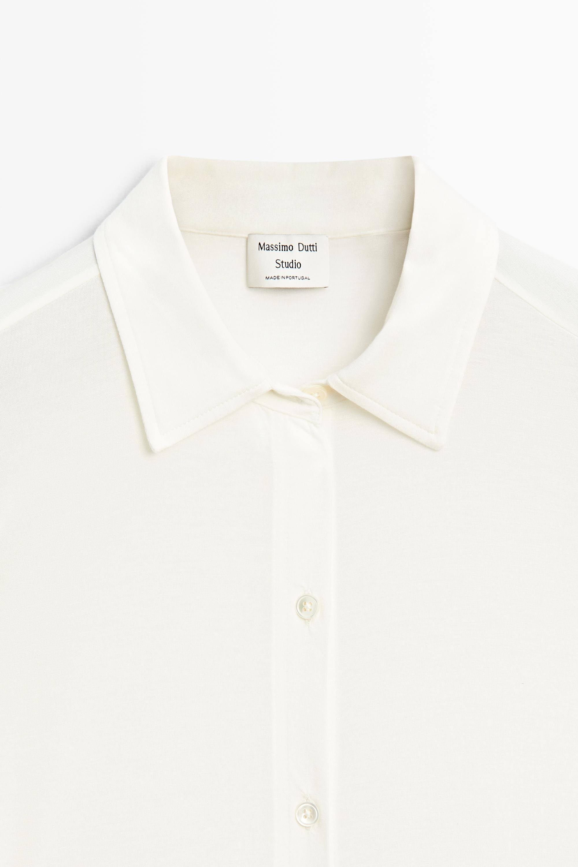 Fluid shirt - STUDIO — CREAM