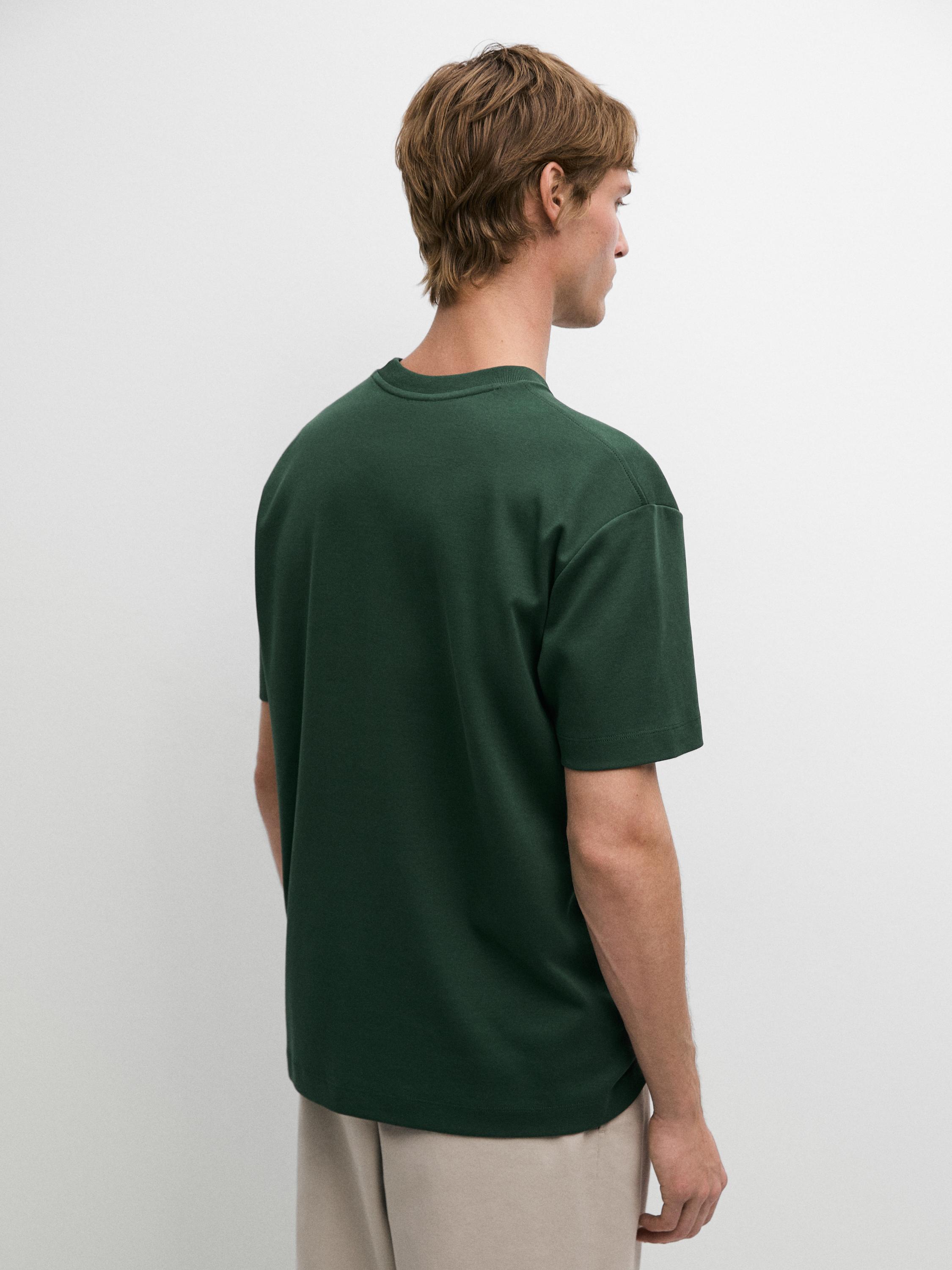 100% cotton short sleeve T-shirt — BOTTLE