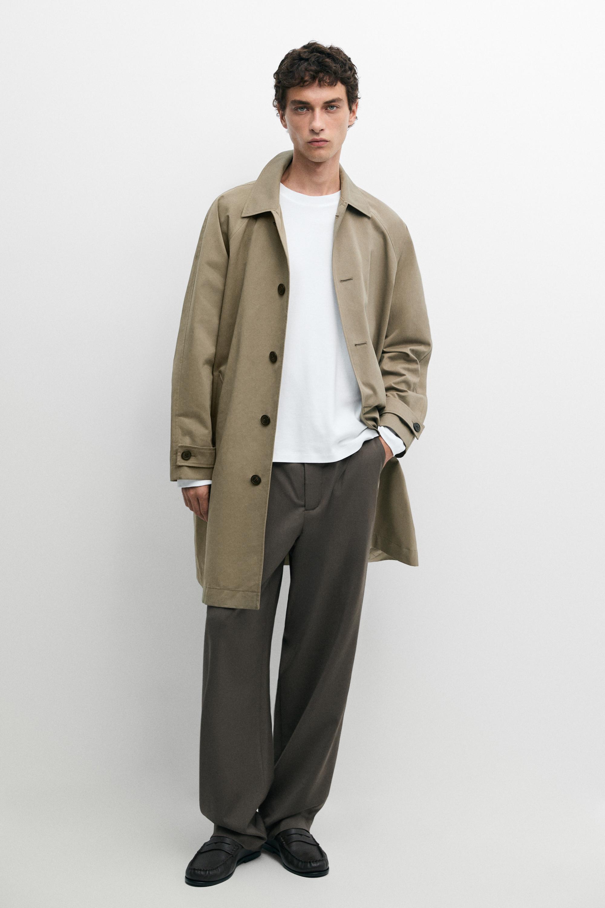 %100 soğuk yünlü pensli relaxed fit pantolon