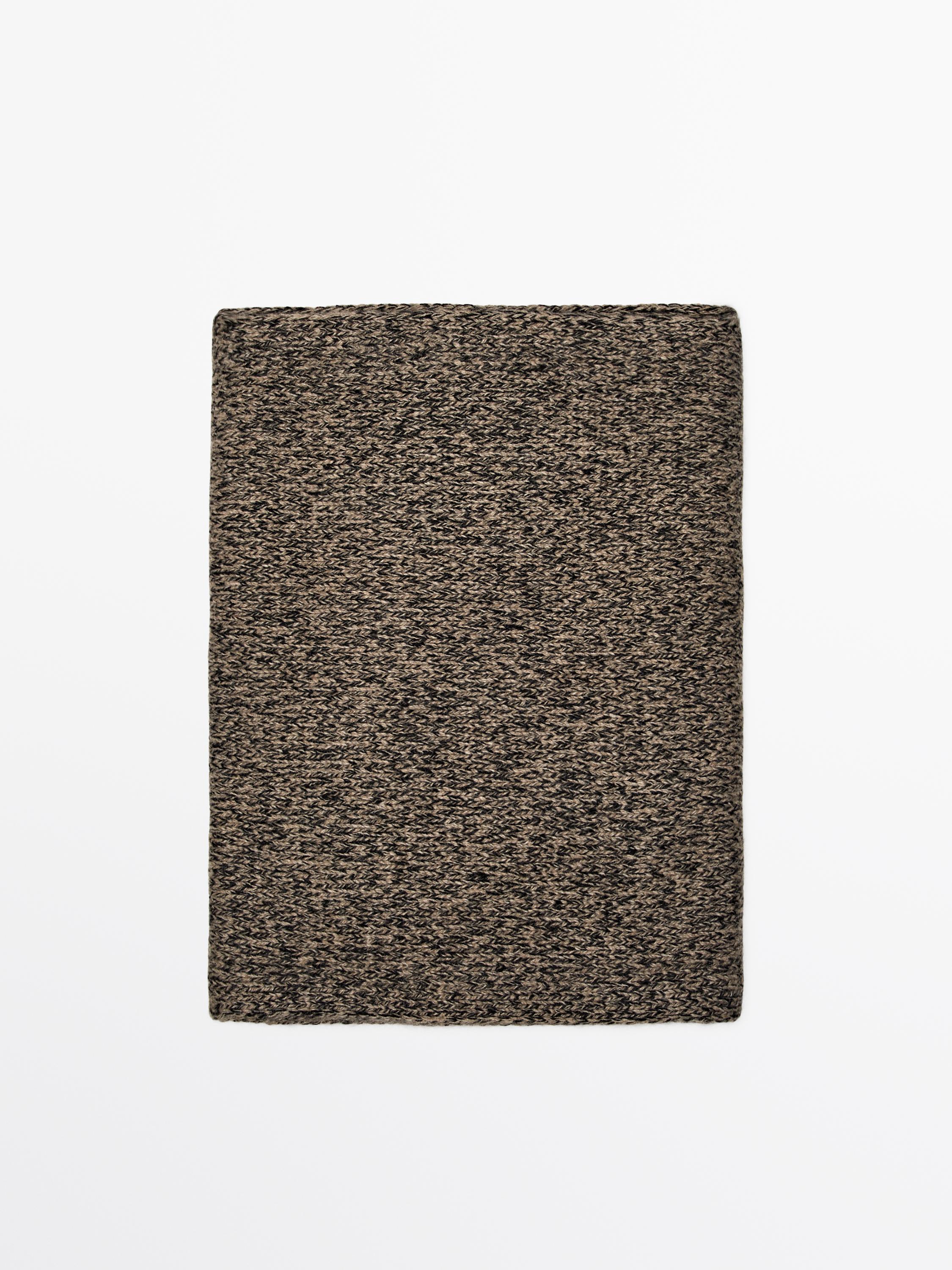 Mouliné-Schal aus 100 % Kaschmir