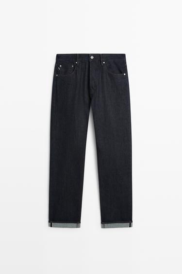 Selvedge fit jeans — NAVY BLUE 2