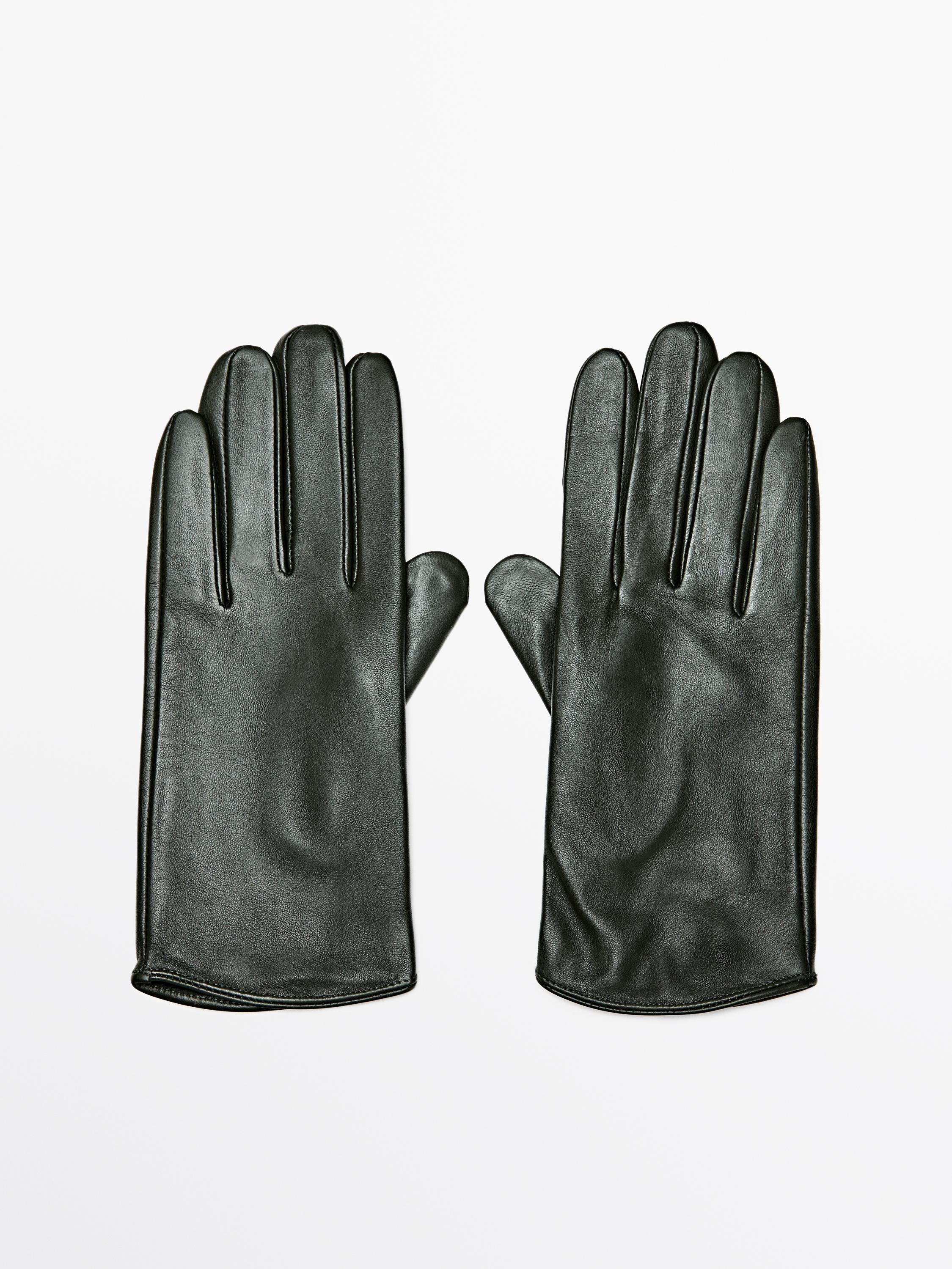 Nappa leather gloves