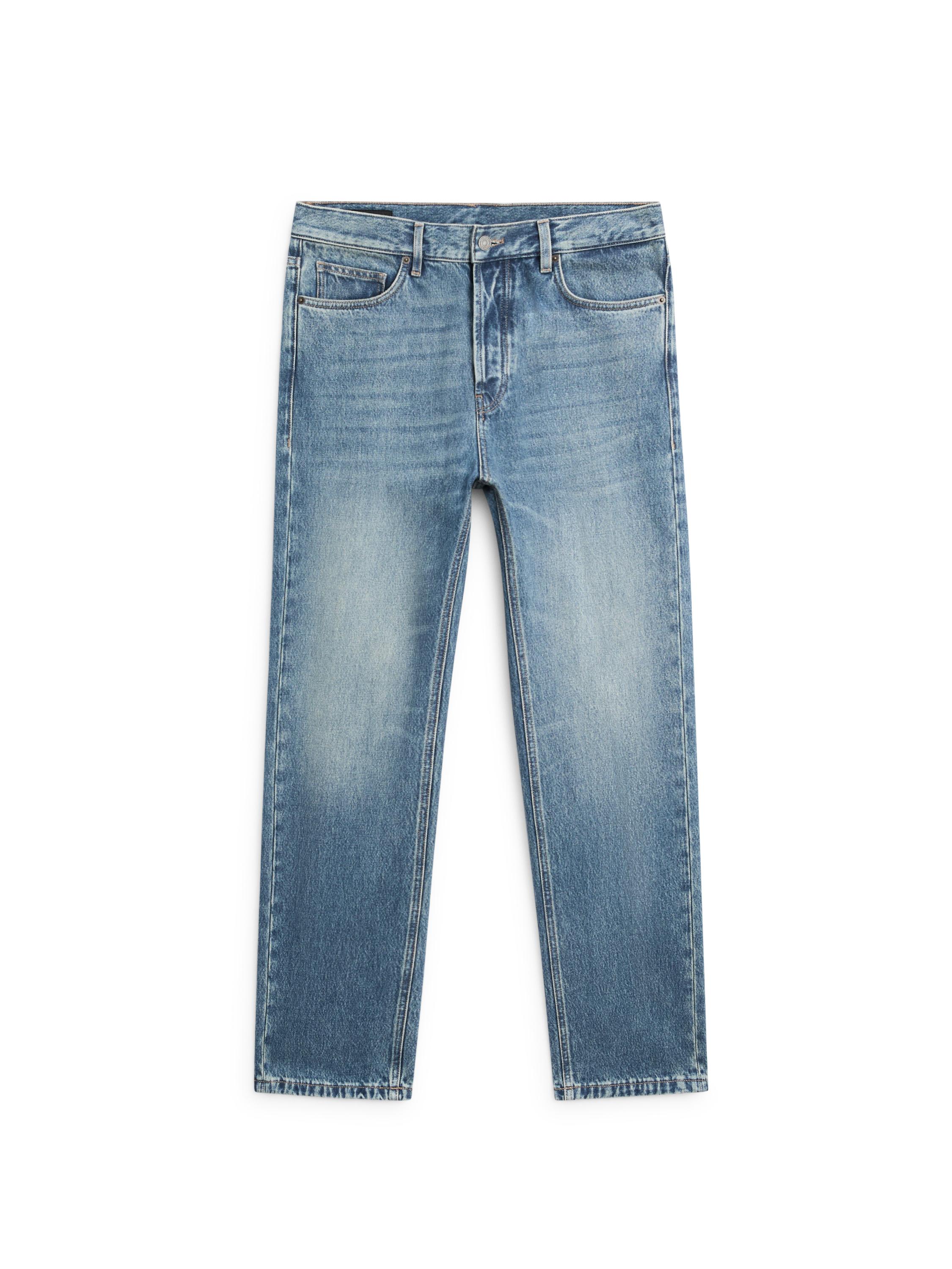 Straight-leg jeans — MEDIUM BLUE