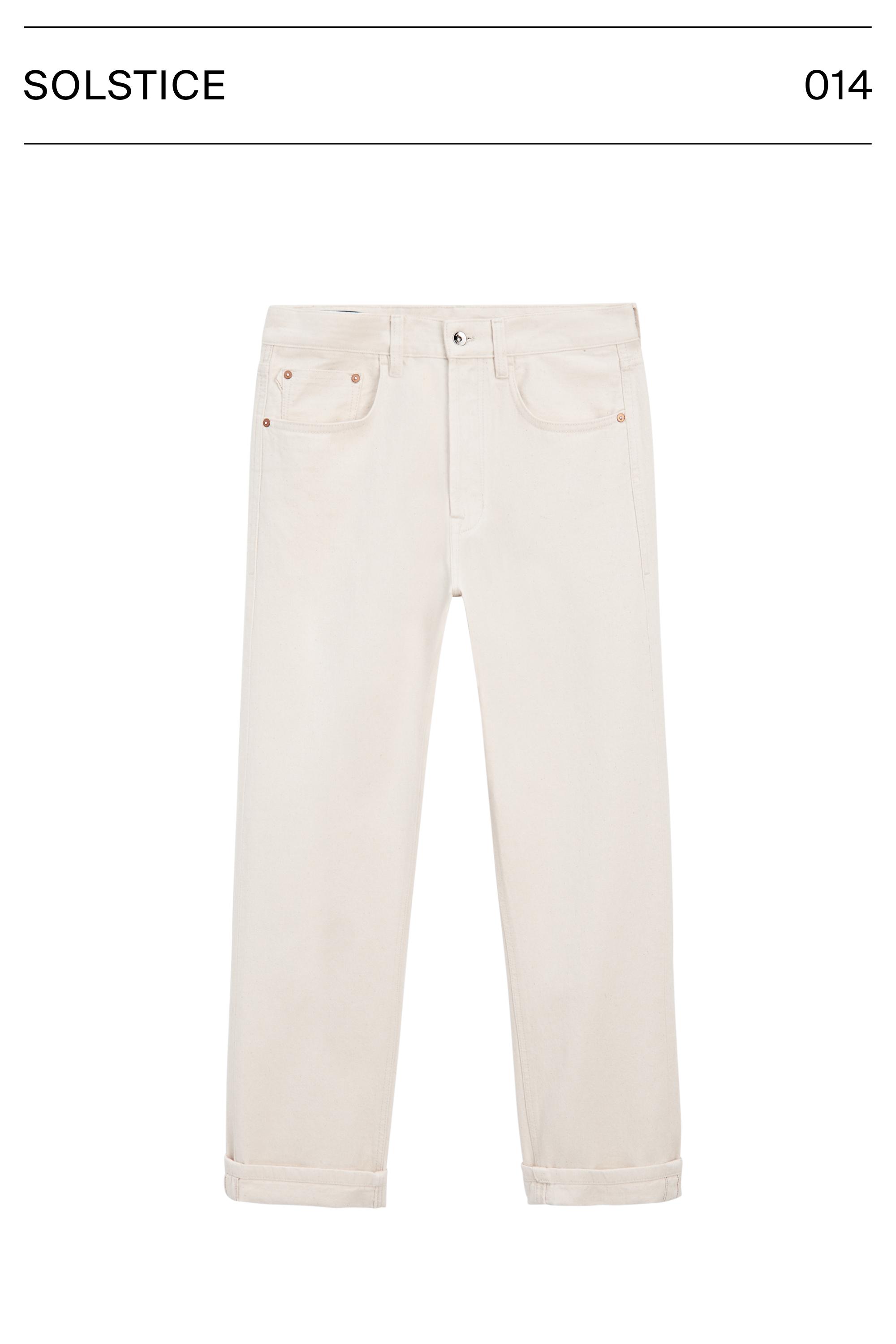 Selvedge fit jeans — CREAM