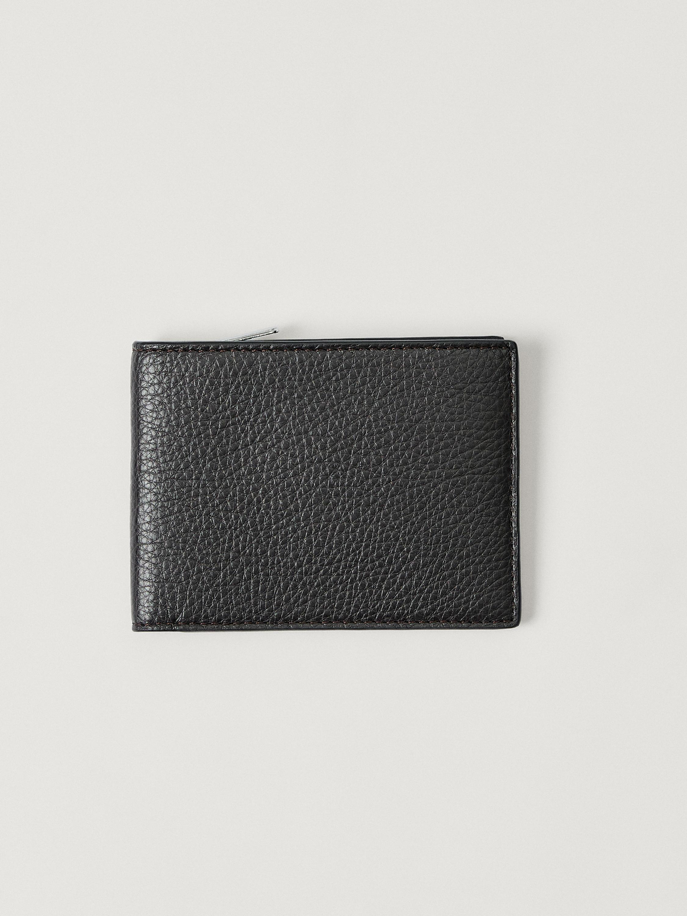 Nappa leather landscape wallet