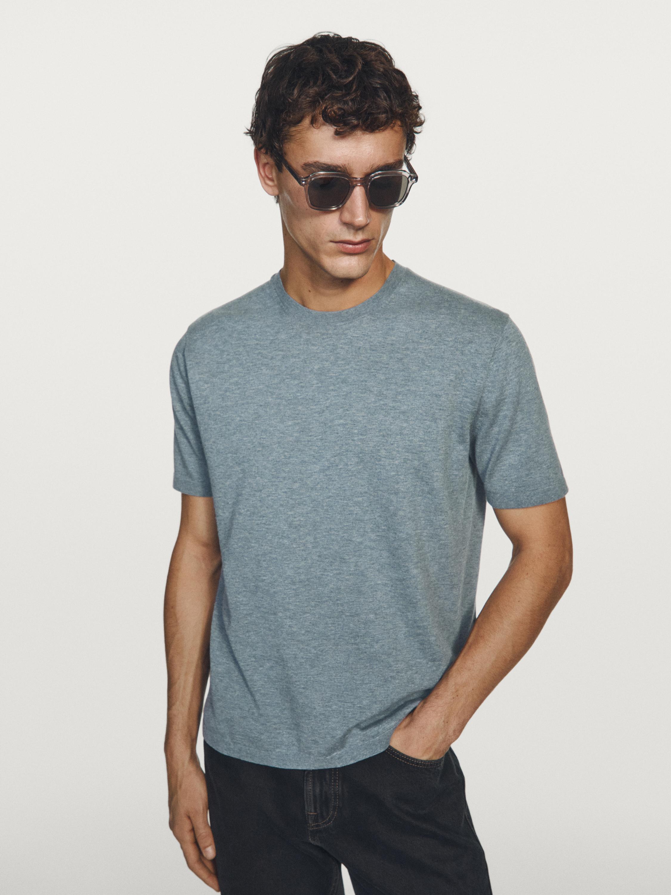 Camiseta punto algodón