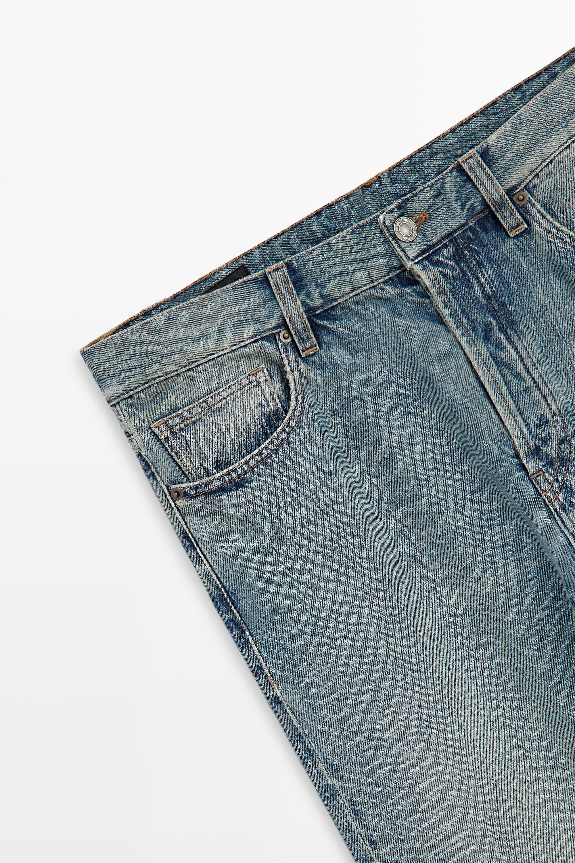 Straight-leg jeans — Light Blue